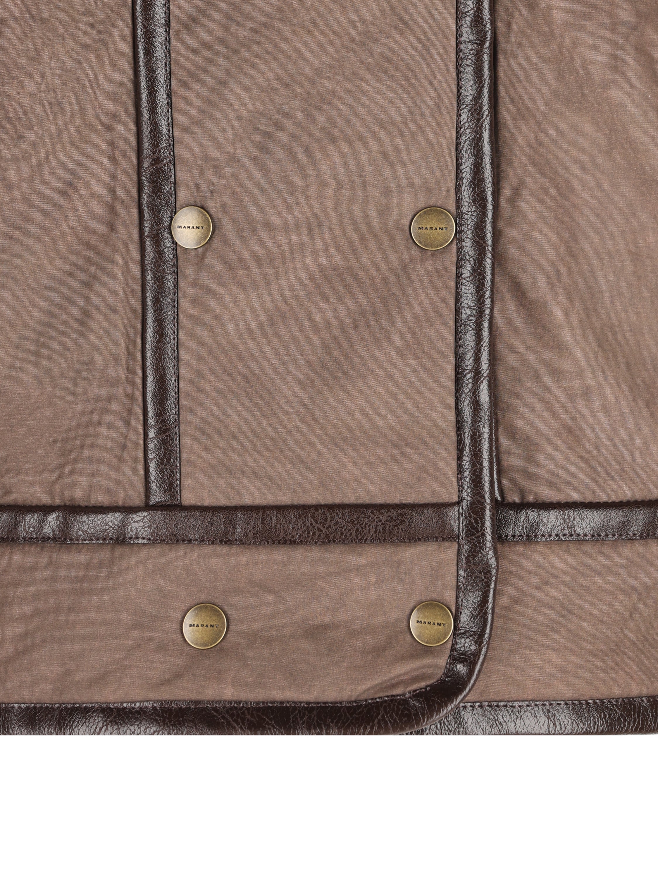 Parka realizzato in poliestere e cotone. 26AVE0725FA-D3C01E 50BW ISABEL MARANT ETOILE