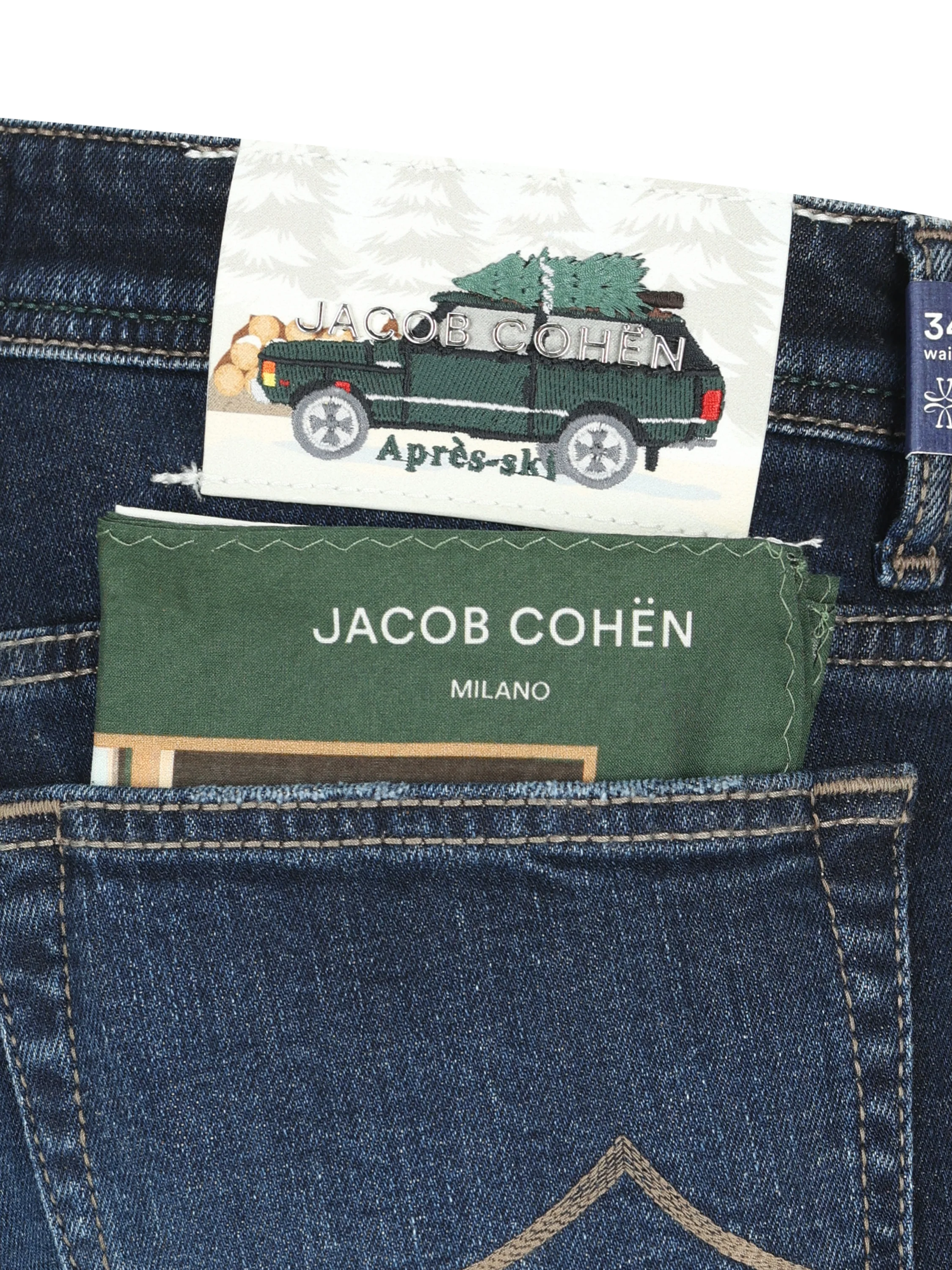 Jeans realizzati in cotone. QR004055 S4369V1 JACOB COHËN