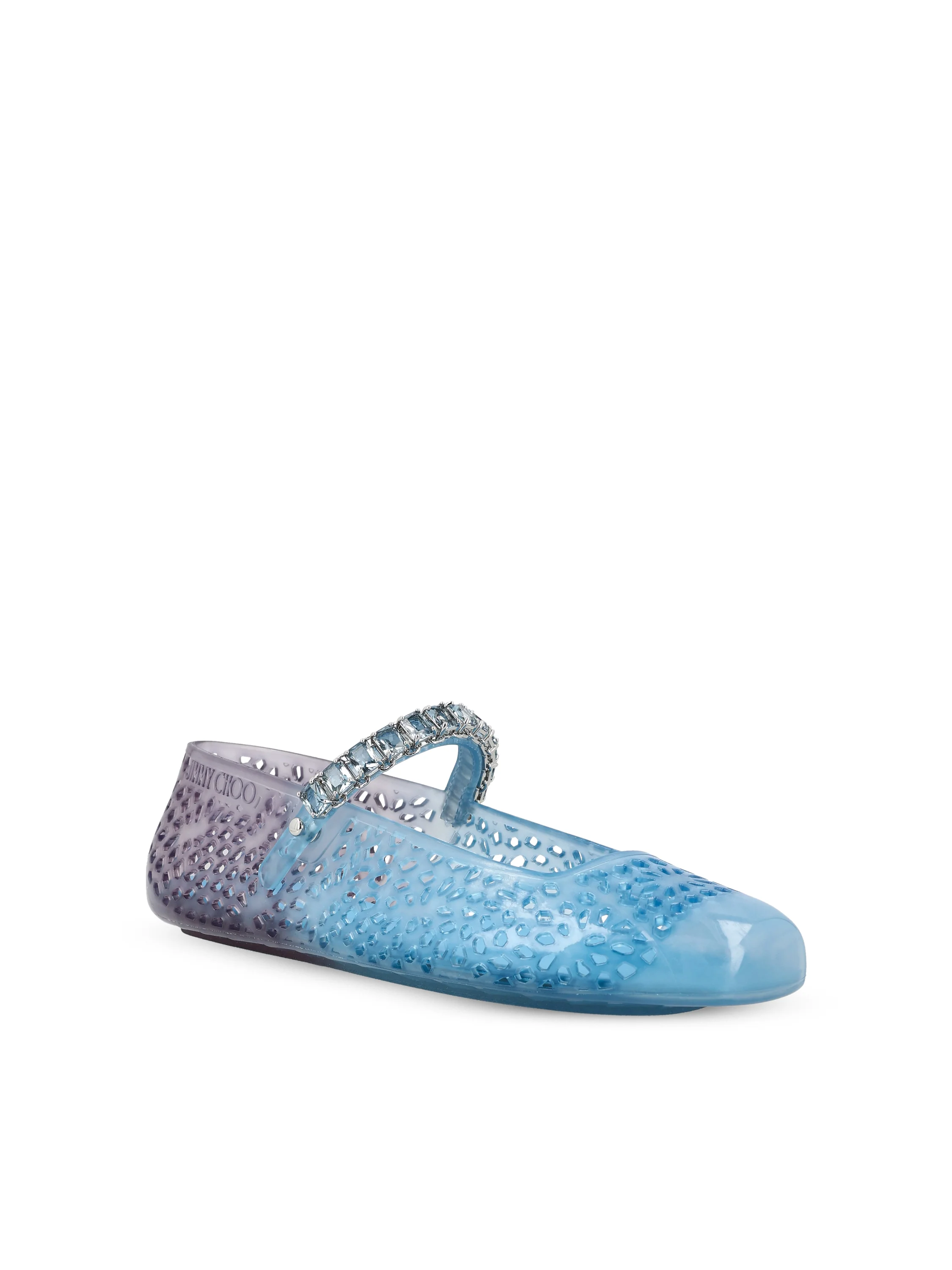 Ballerine realizzate in TPU. THE JELLY TKCDENIM/DENIM JIMMY CHOO