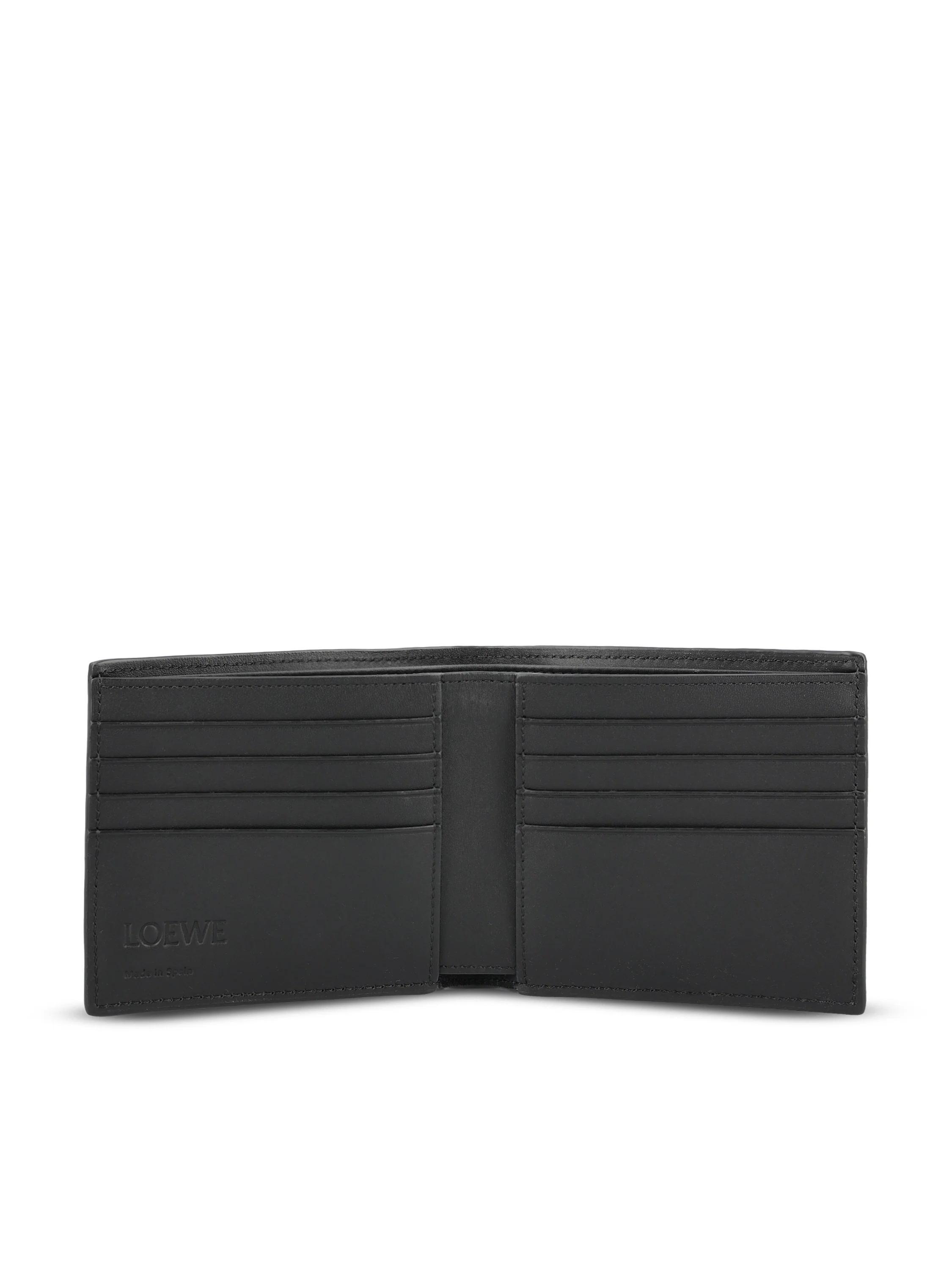Portafoglio bifold in pelle di vitello. C779302X02 1100 LOEWE 