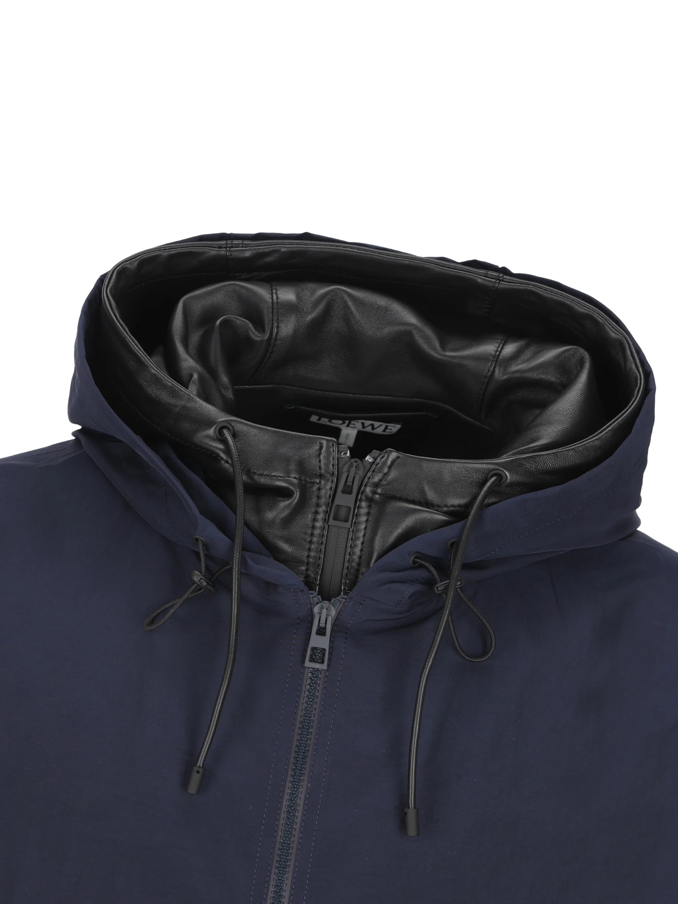 Giacca con cappuccio in tessuto di cotone tecnico H526Y02X66 5938 LOEWE 