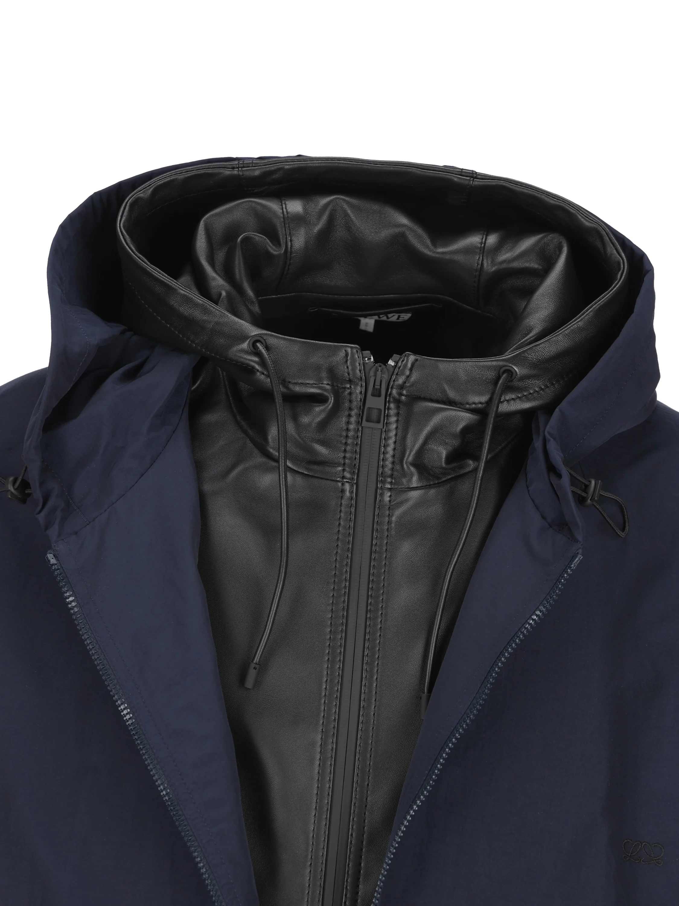 Giacca con cappuccio in tessuto di cotone tecnico H526Y02X66 5938 LOEWE