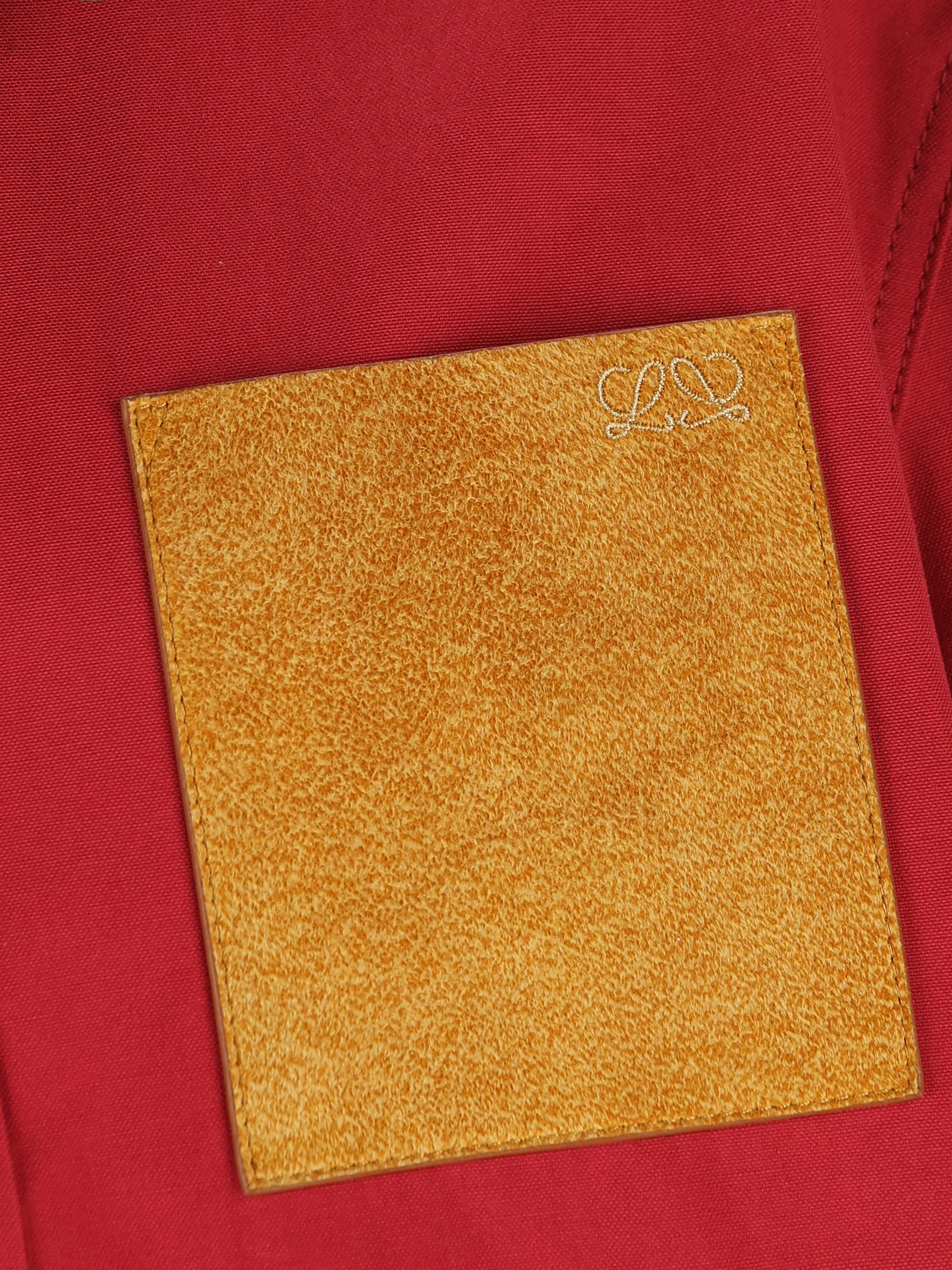 Giacca in leggera tela di cotone. H526Y03WDQ 7100 LOEWE 