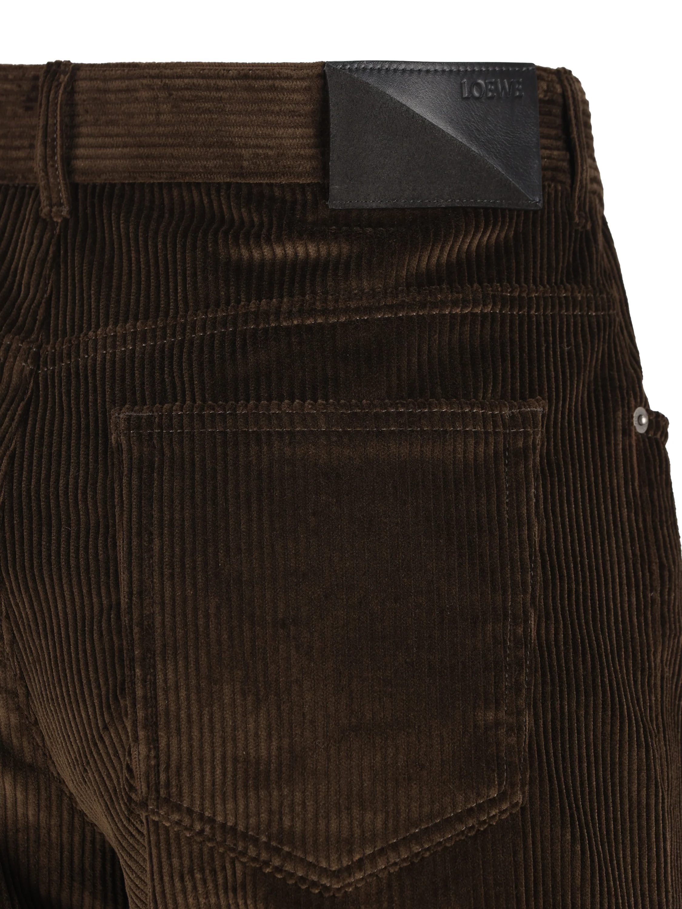 Pantaloni in velluto a coste di cotone H526Y04WKV 3100 LOEWE 