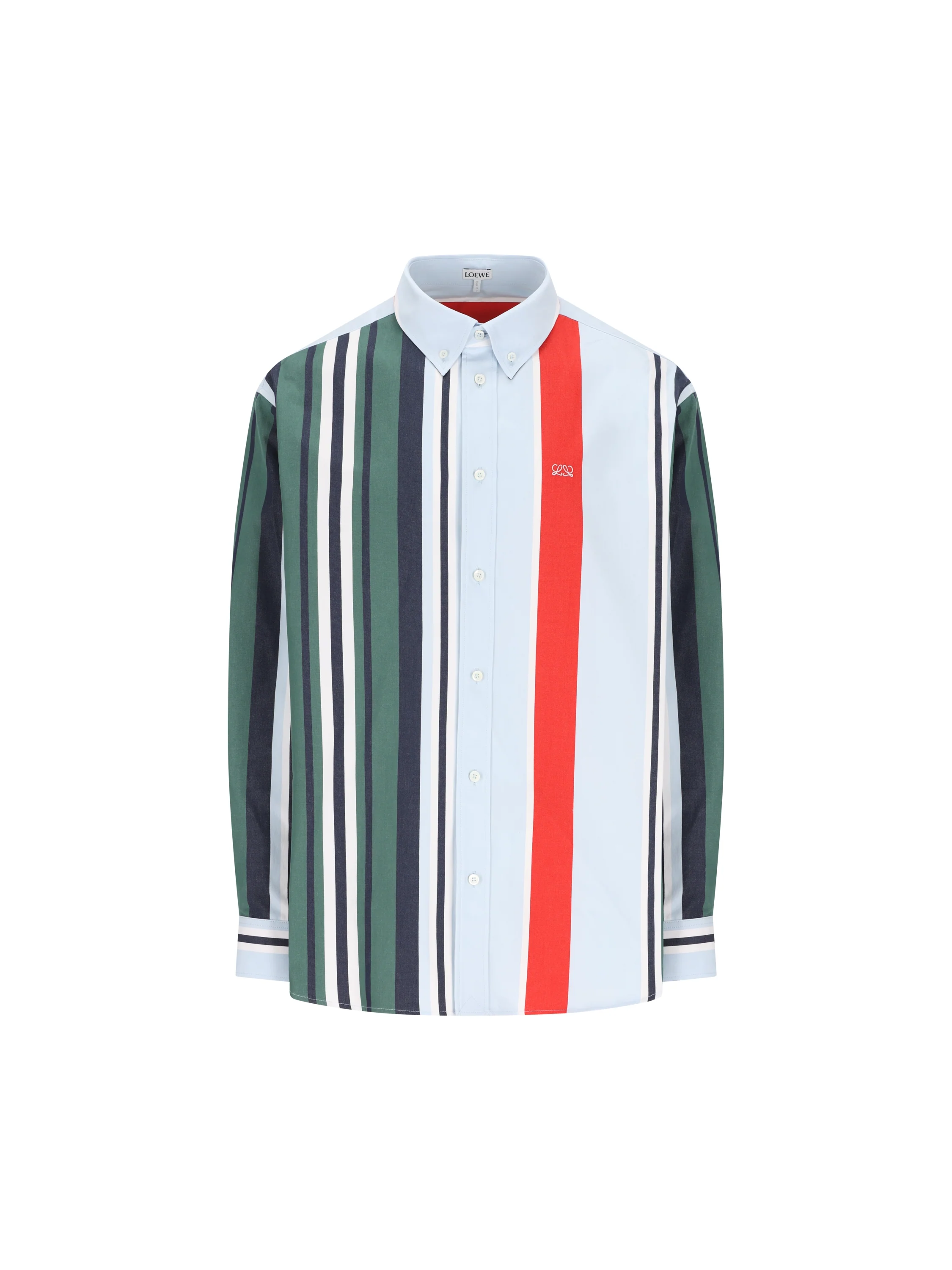 Camicia in twill di cotone. H526Y05WHN 4985 LOEWE 
