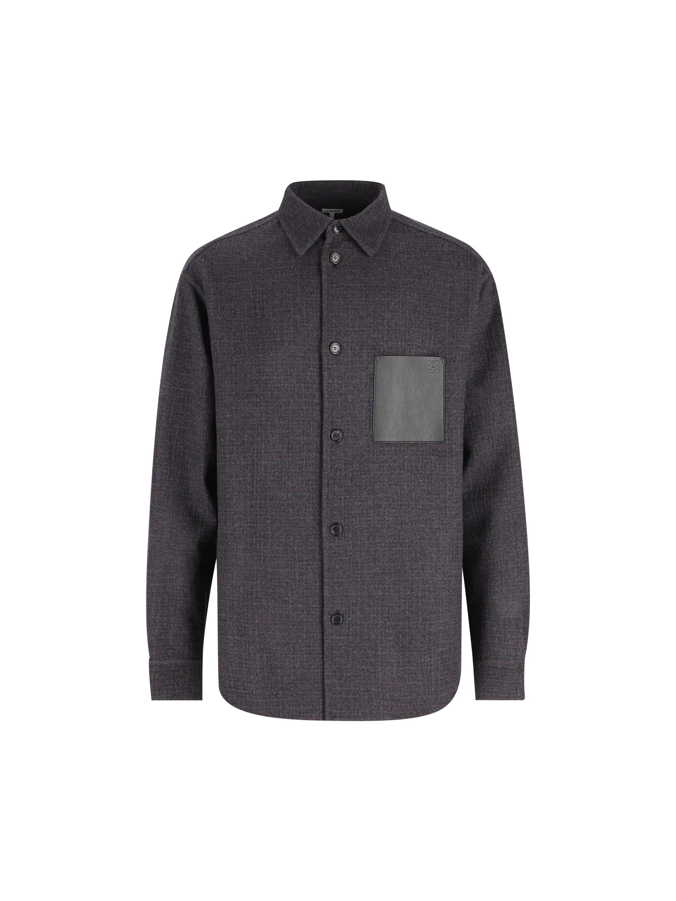 Giacca-camicia Loewe in misto lana e seta H526Y05WI5 5190 LOEWE 