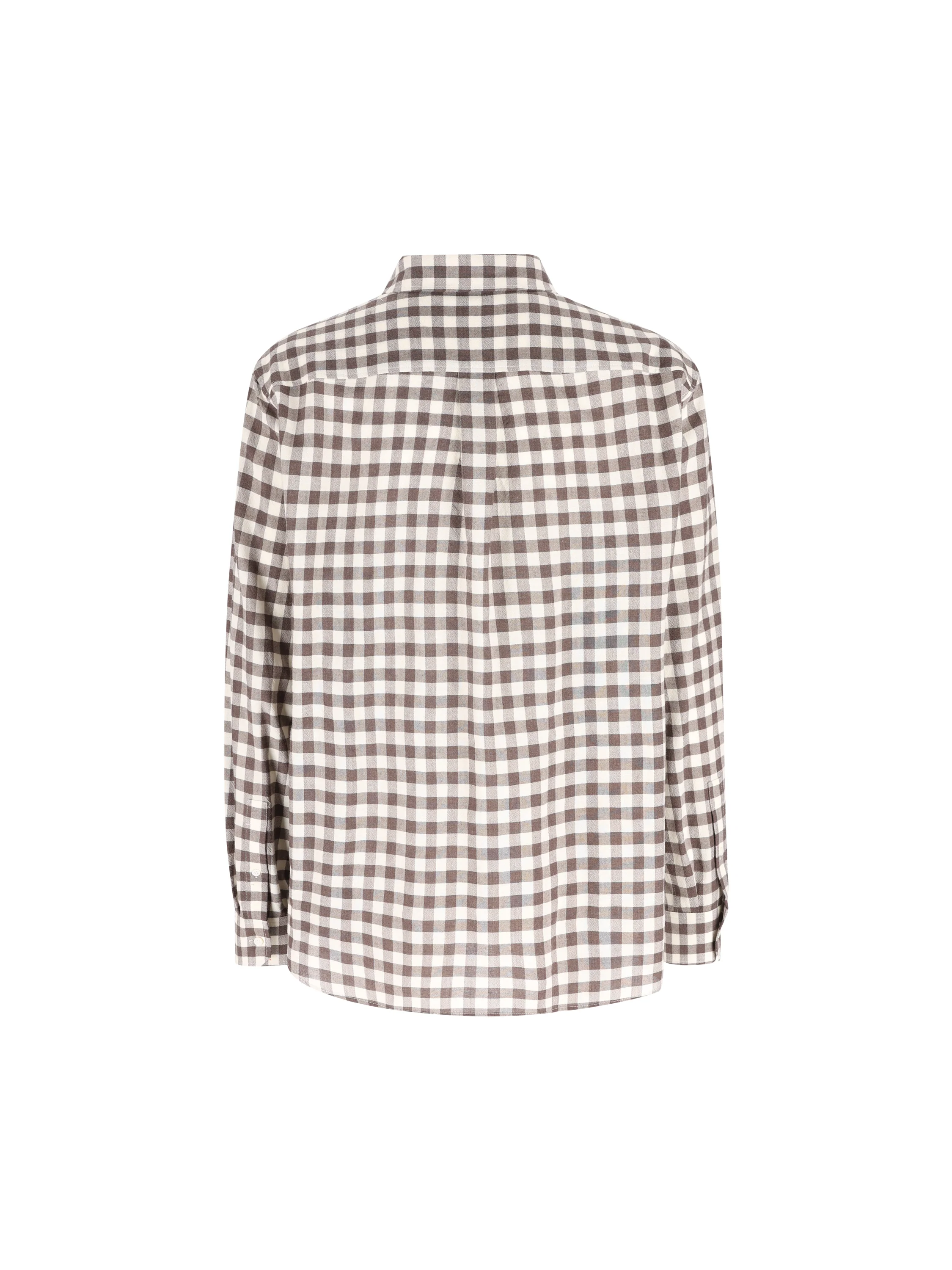 Camicia in flanella di misto lana e cotone H526Y05WJB 9990 LOEWE 