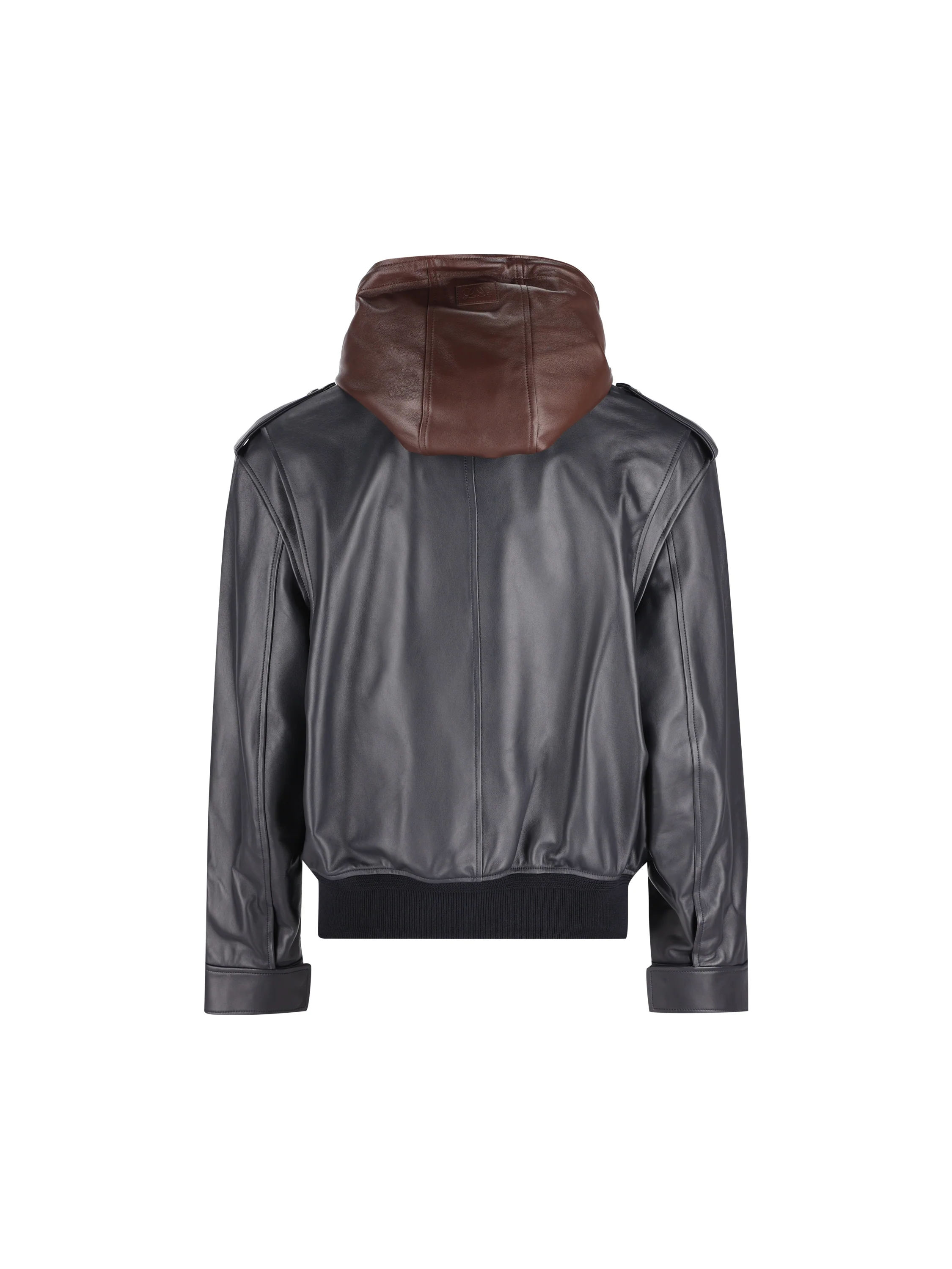 Giacca con cappuccio in nappa di agnello H526Y34LBR 5110 LOEWE