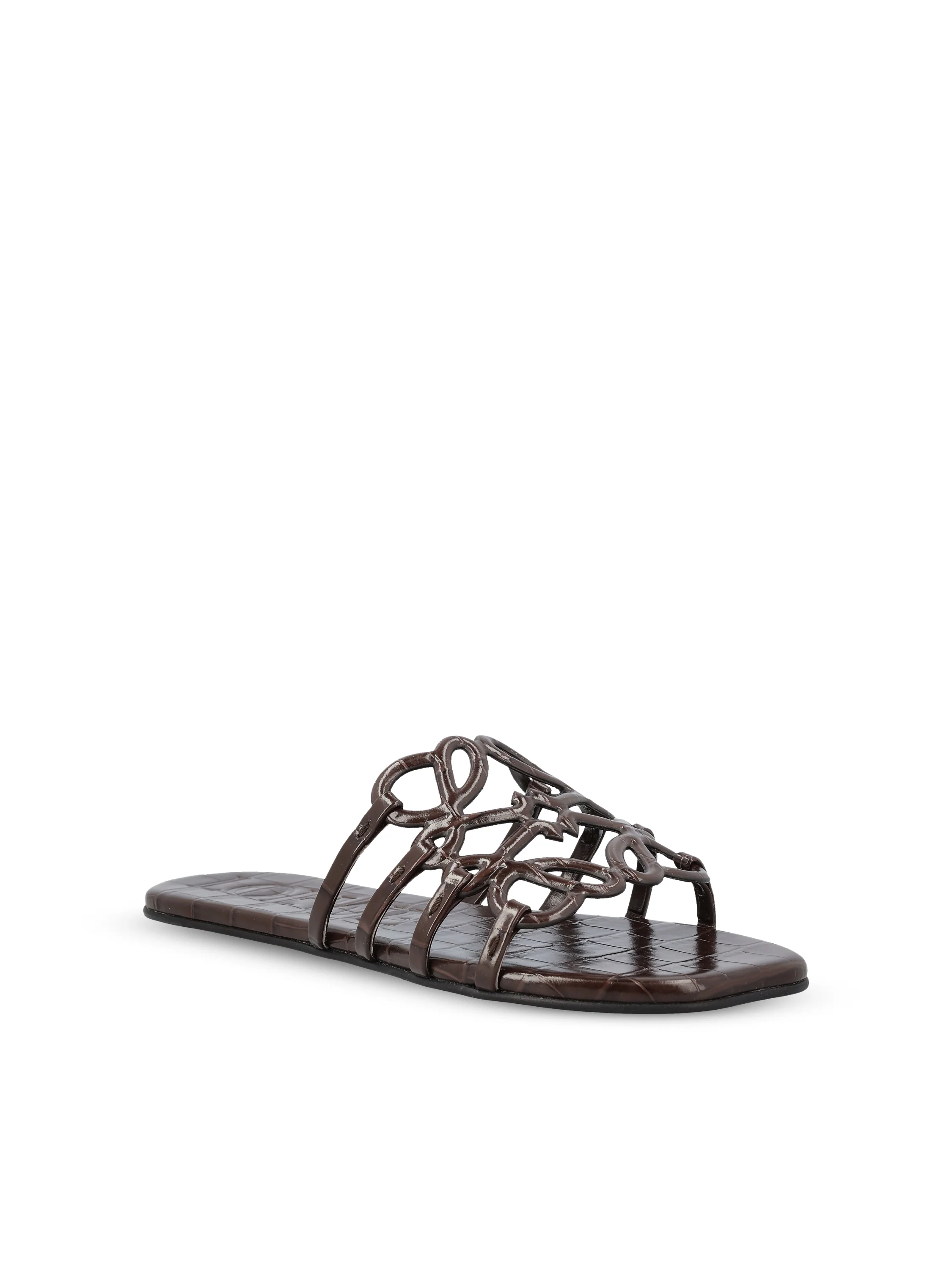 Ciabatte in pelle di vitello LPEA465X16 3110 LOEWE