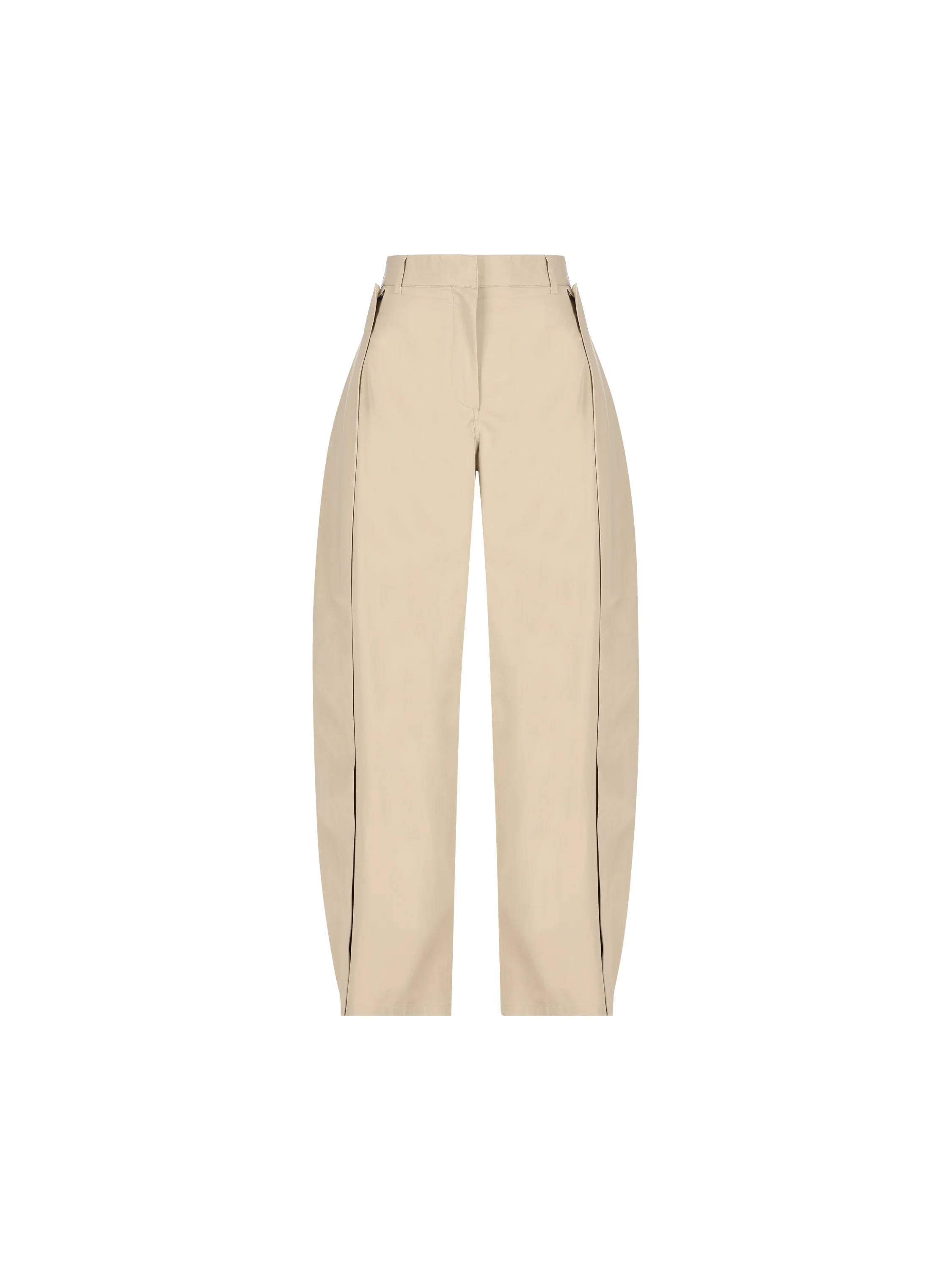 Pantaloni in gabardine di cotone e seta. S359Y04XJ9 2140 LOEWE