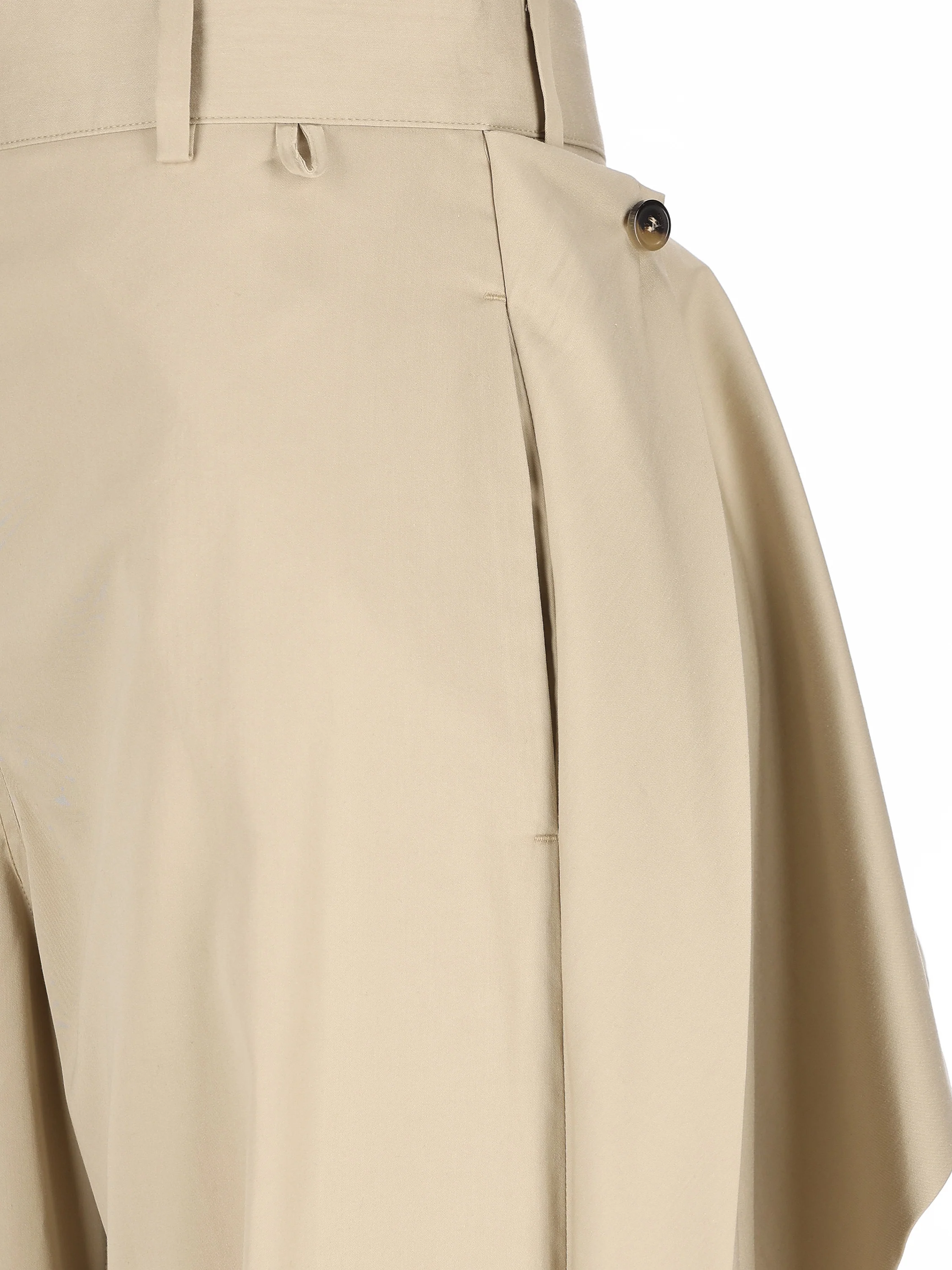 Pantaloni in gabardine di cotone e seta. S359Y04XJ9 2140 LOEWE 