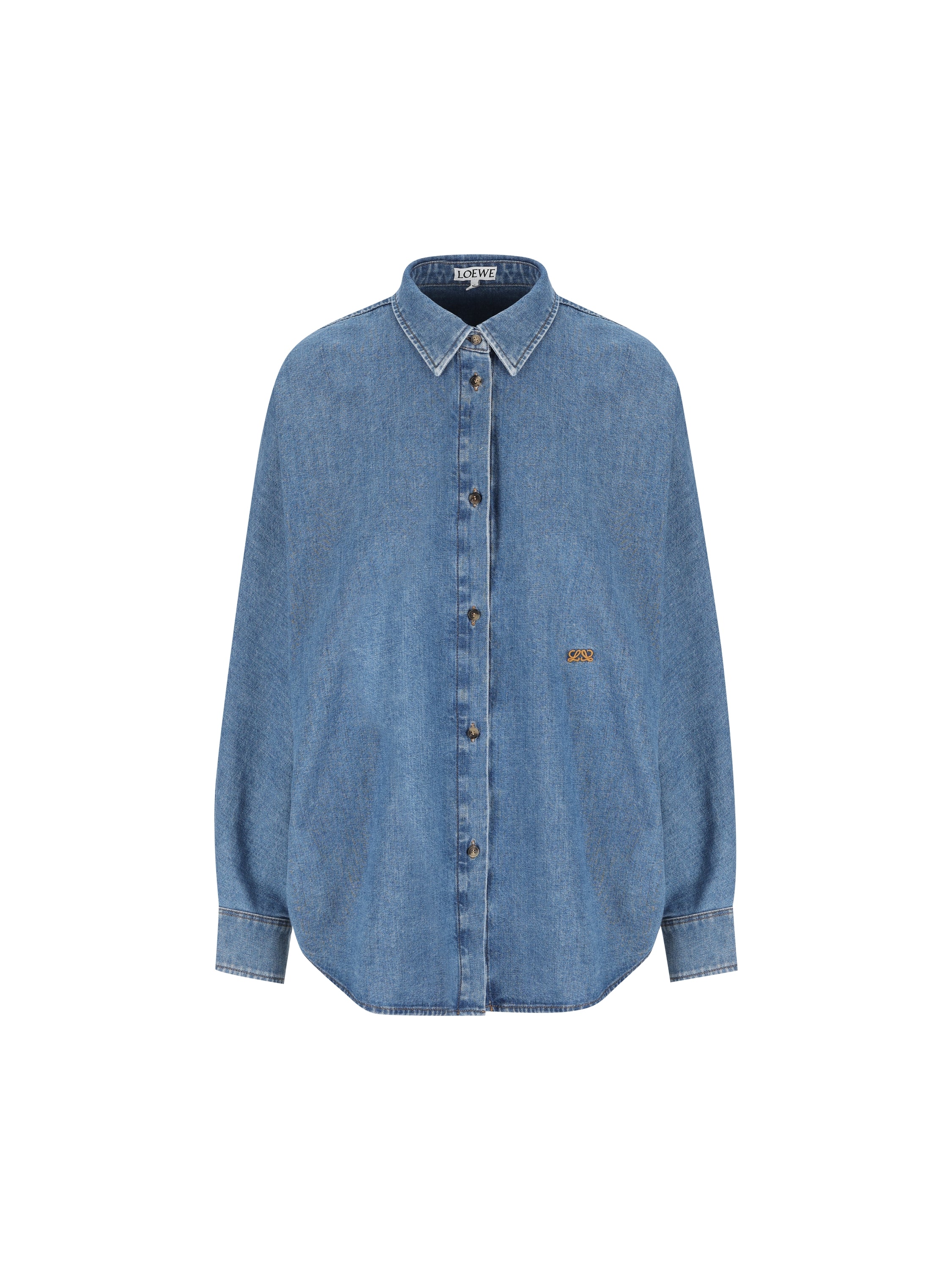Camicia in leggero denim di cotone. S359Y1DX28 5140 LOEWE 