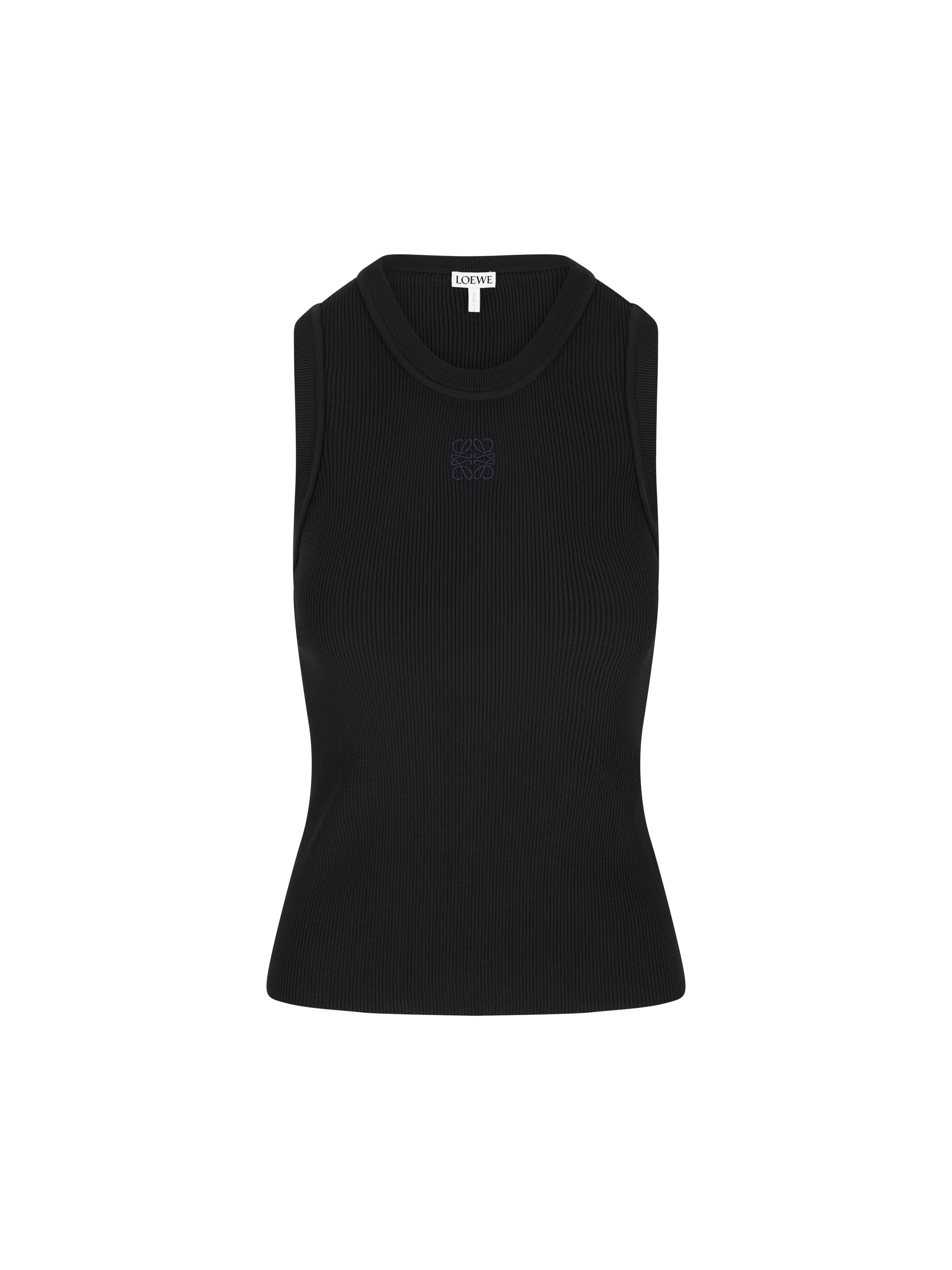 Top realizzato in viscosa e poliestere. S359Y55K51 1100 LOEWE 