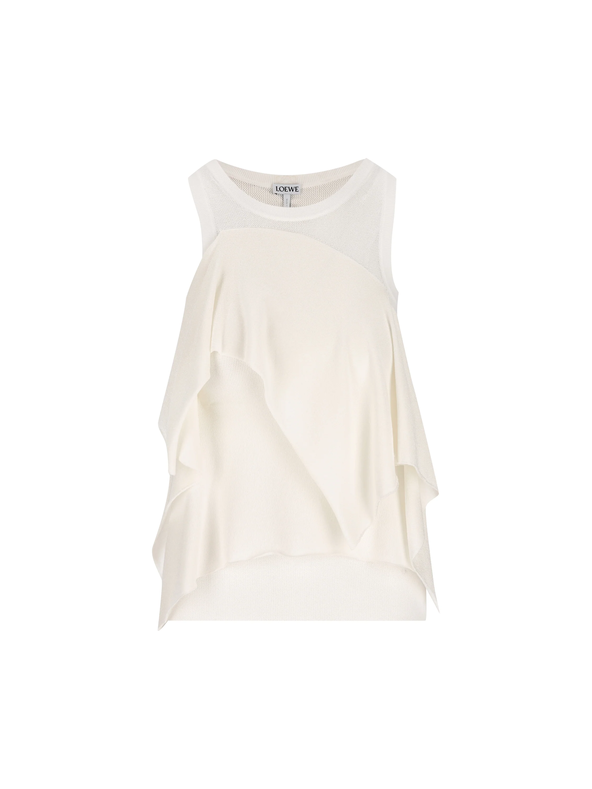 Top in leggero misto viscosa a coste. S359Y55K75 2100 LOEWE 