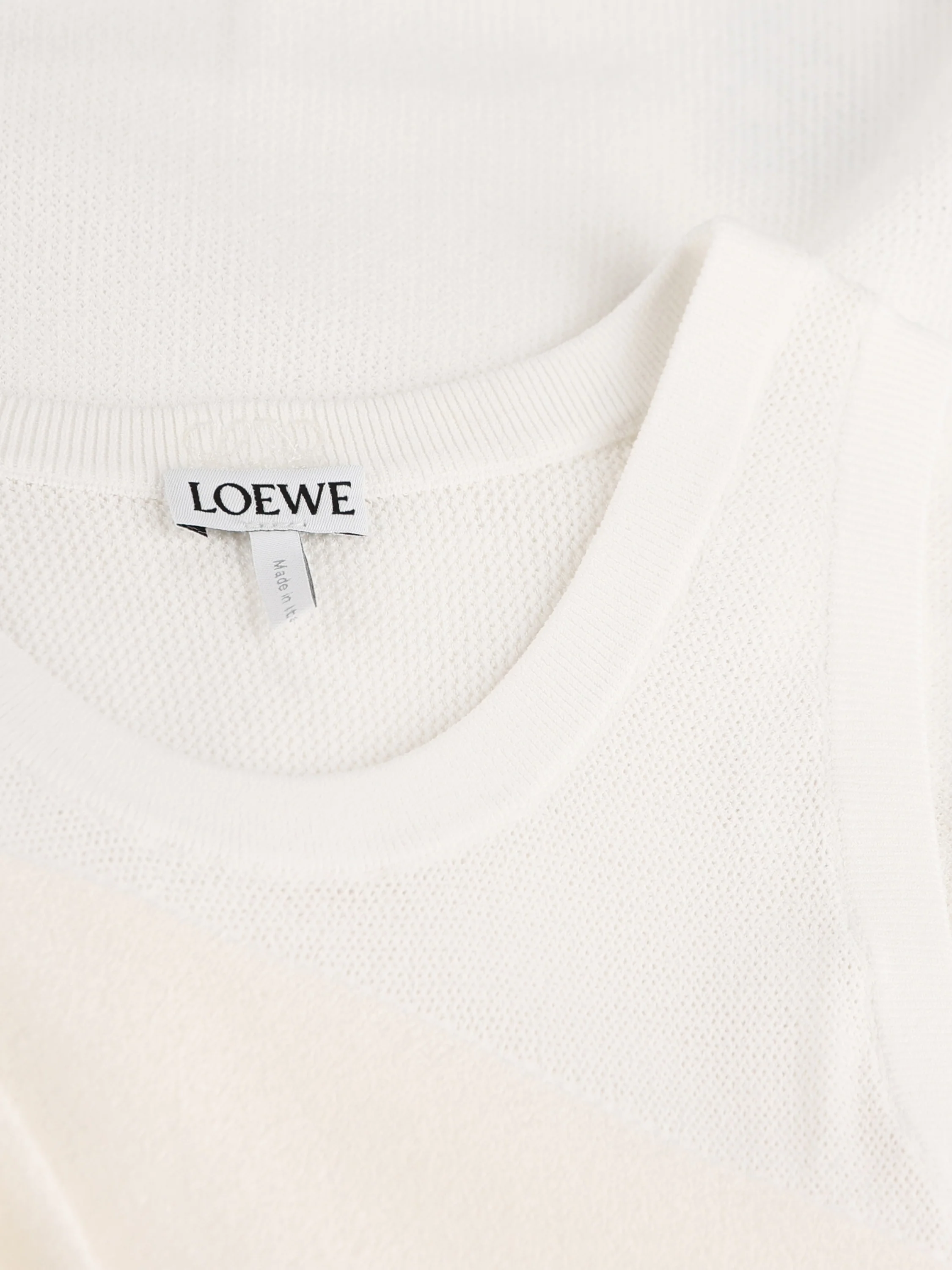 Top in leggero misto viscosa a coste. S359Y55K75 2100 LOEWE 