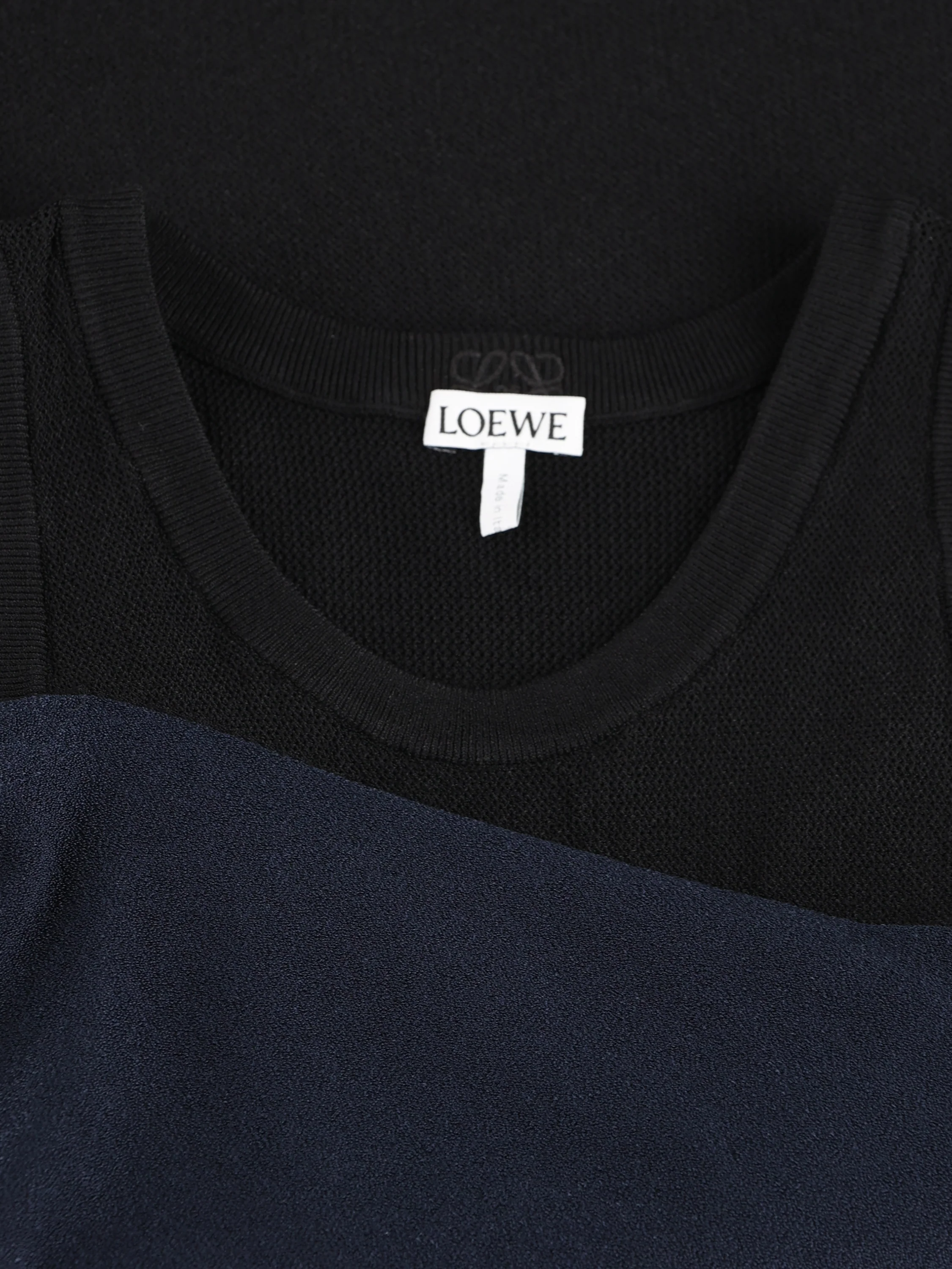 Top in leggero misto viscosa a coste. S359Y55K75 5938 LOEWE 