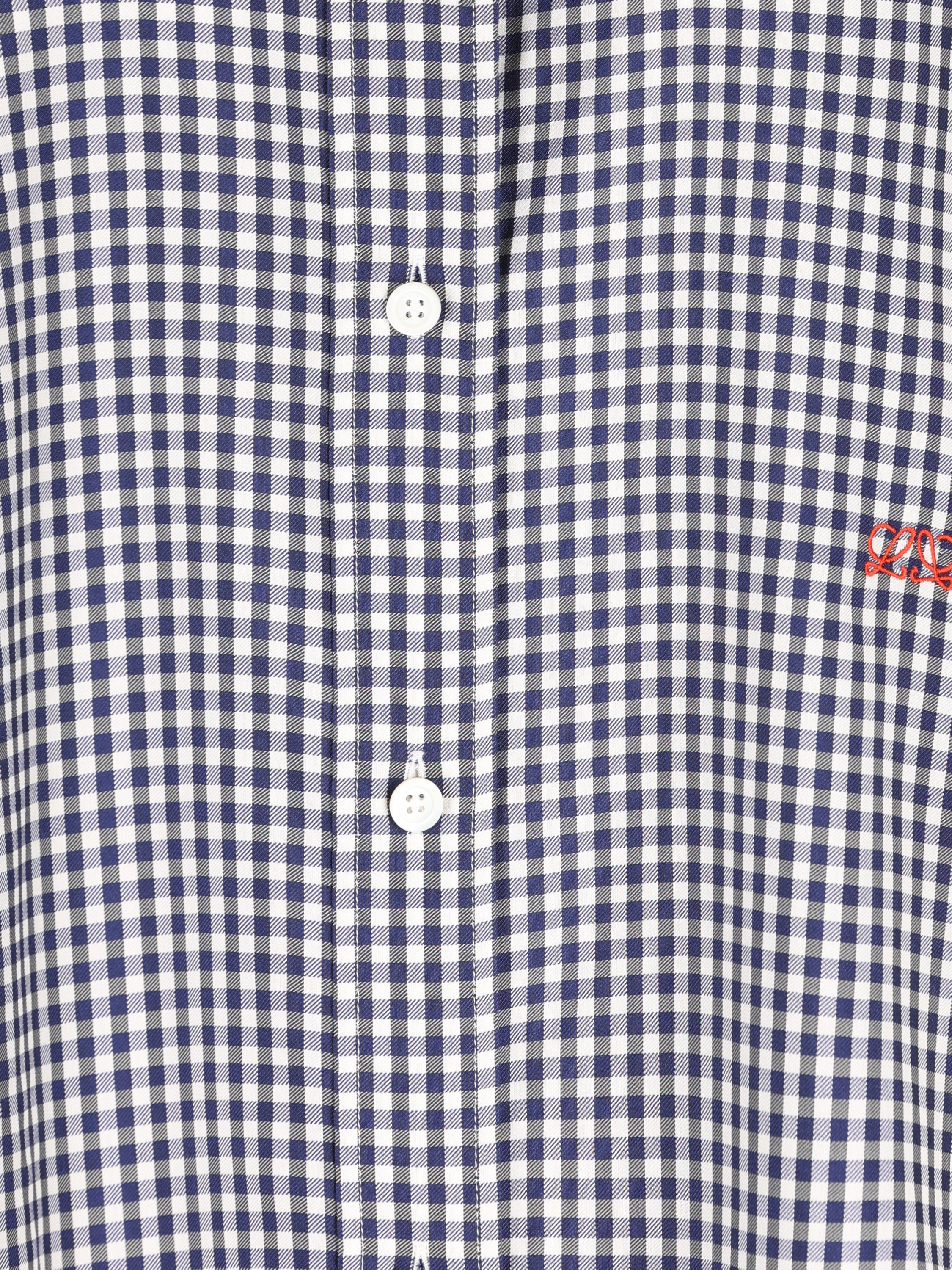 Camicia in leggero twill di seta S540Y05XE5 5102 LOEWE 
