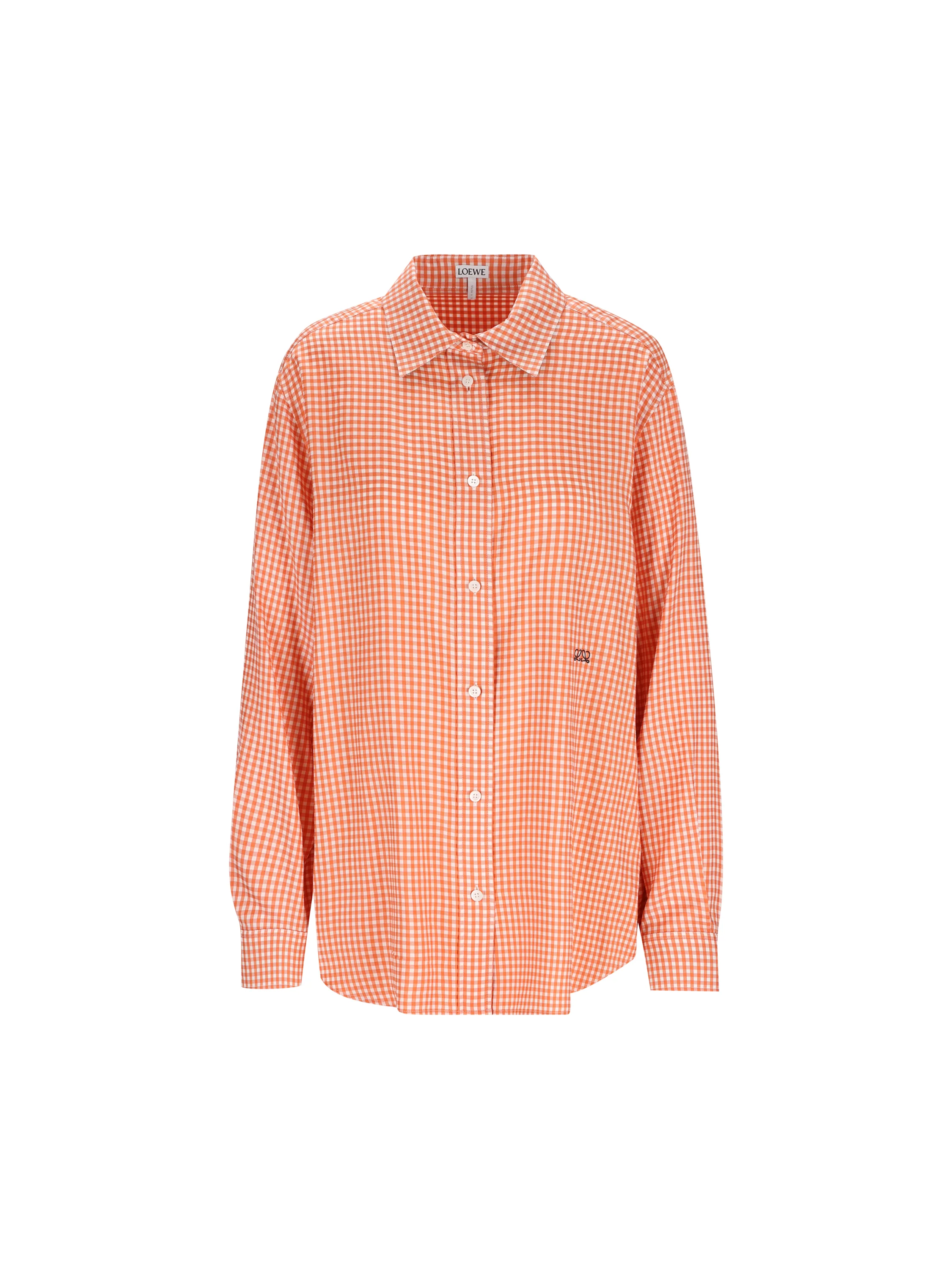 Camicia in leggero twill di seta S540Y05XE5 9102 LOEWE 