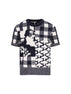 Maglione in jacquard di lana double face. S540Y14KI8 5118 LOEWE 