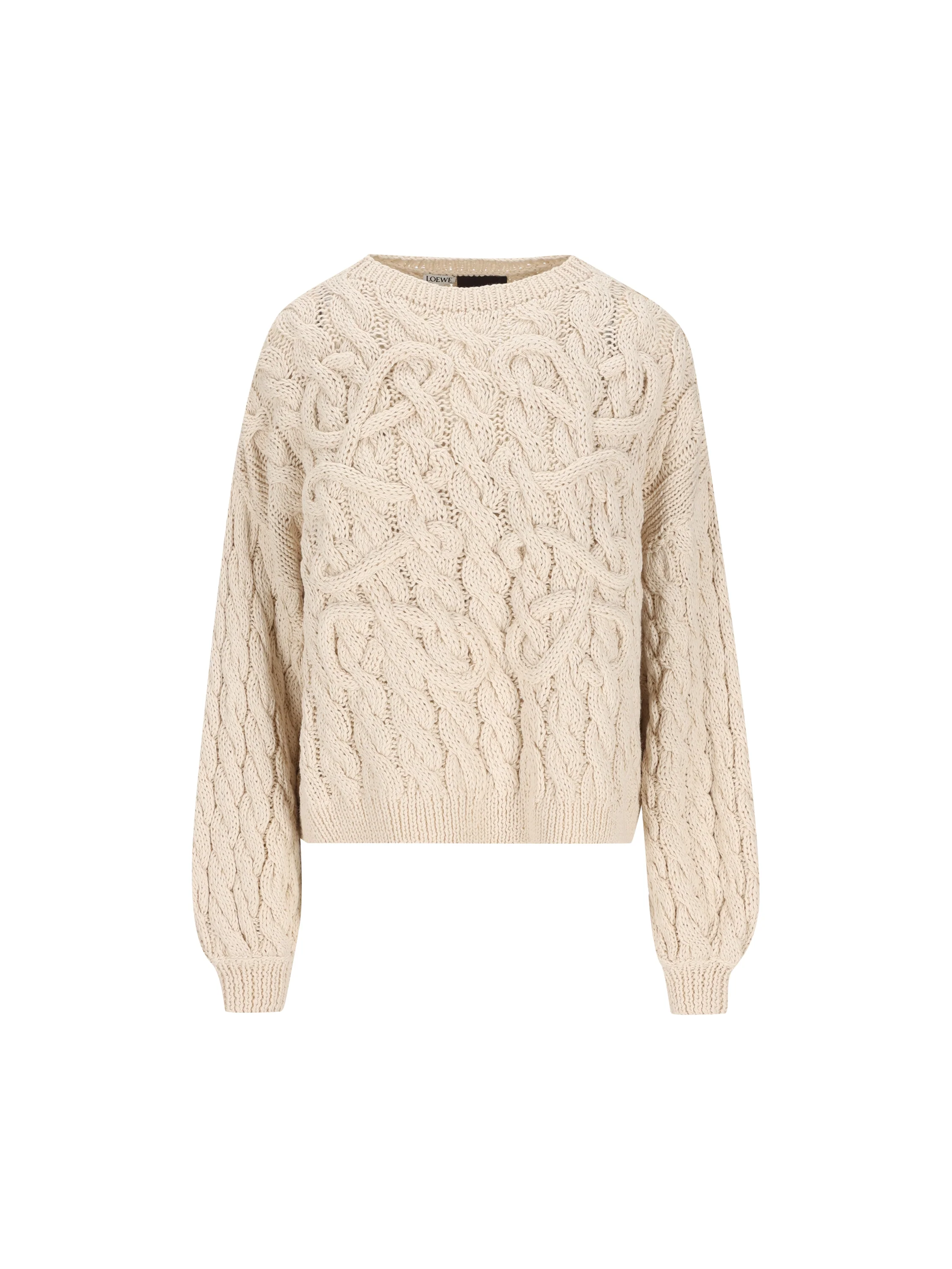 Maglia in misto lana e cotone. S616Y14K85 2370 LOEWE - PAULA'S IBIZA 