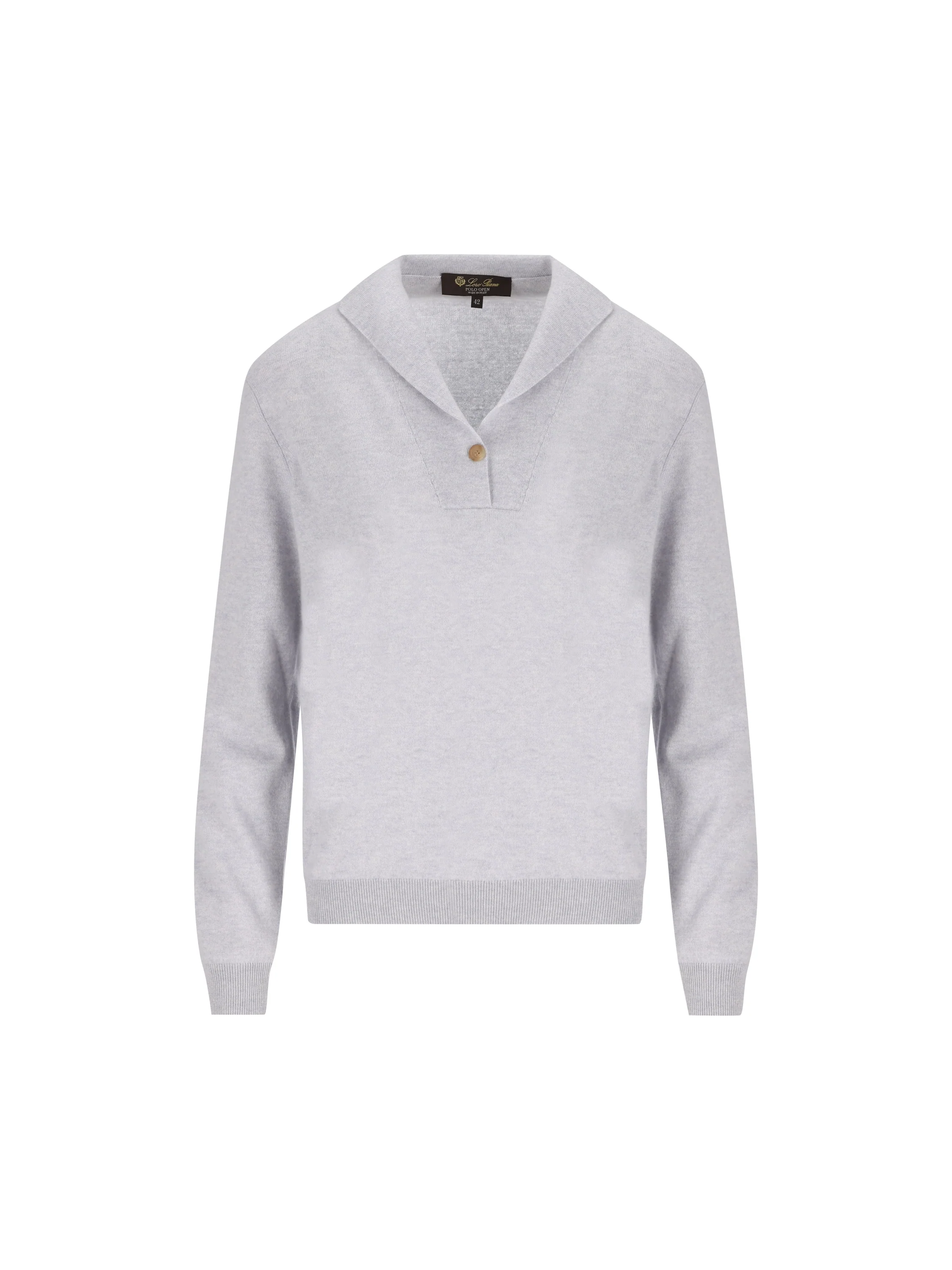 Polo realizzata in cashmere. FAQ9446 402T LORO PIANA 