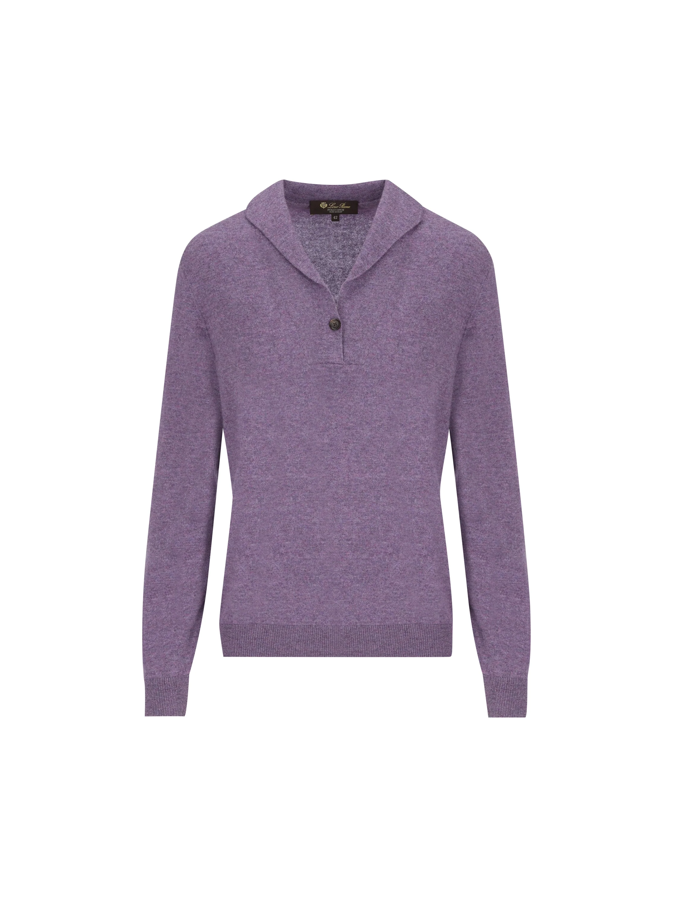 Polo realizzata in cashmere FAQ9446 K05L LORO PIANA 