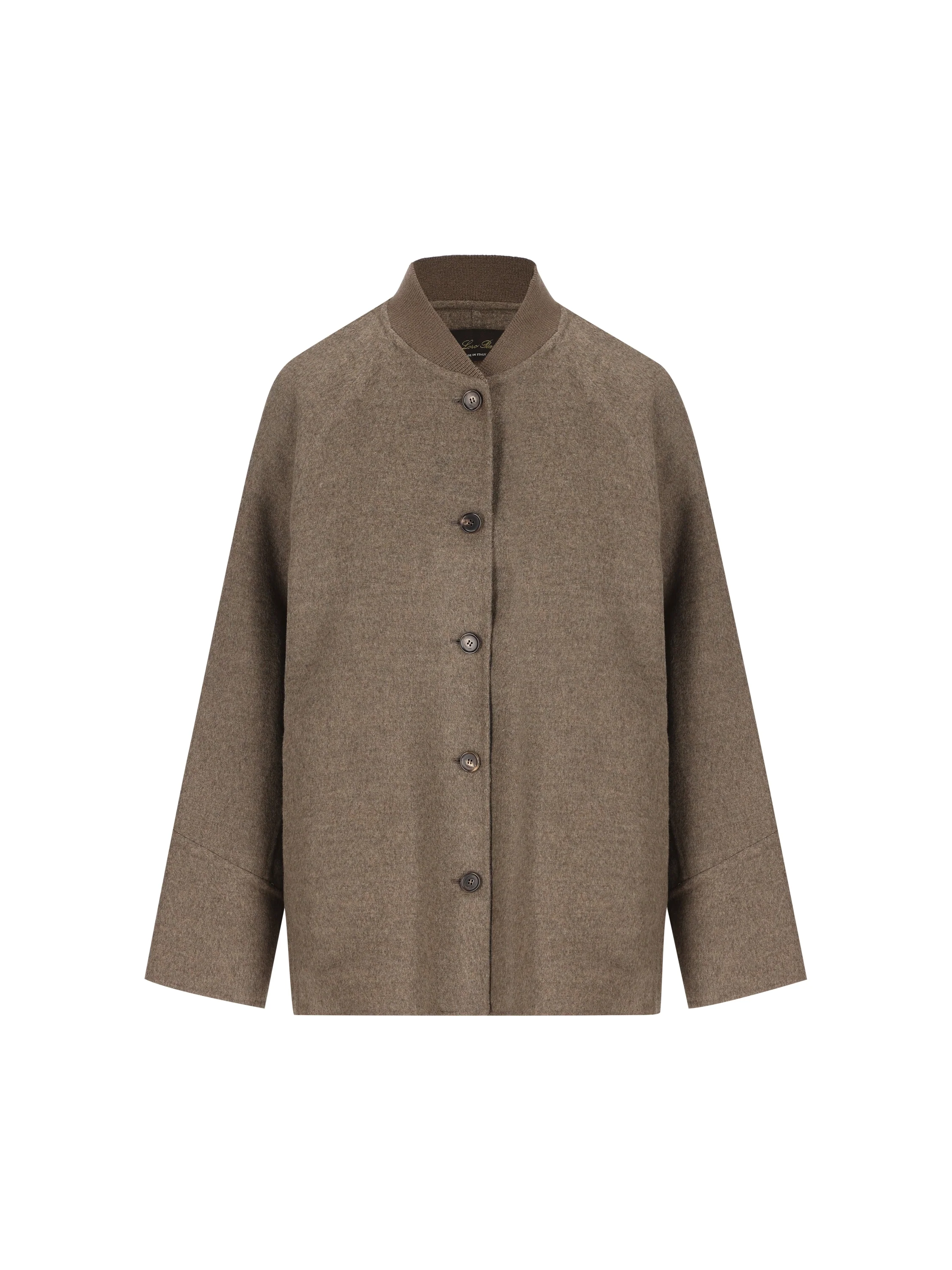 Giacca realizzata in cashmere FRW0479 H1GN LORO PIANA 
