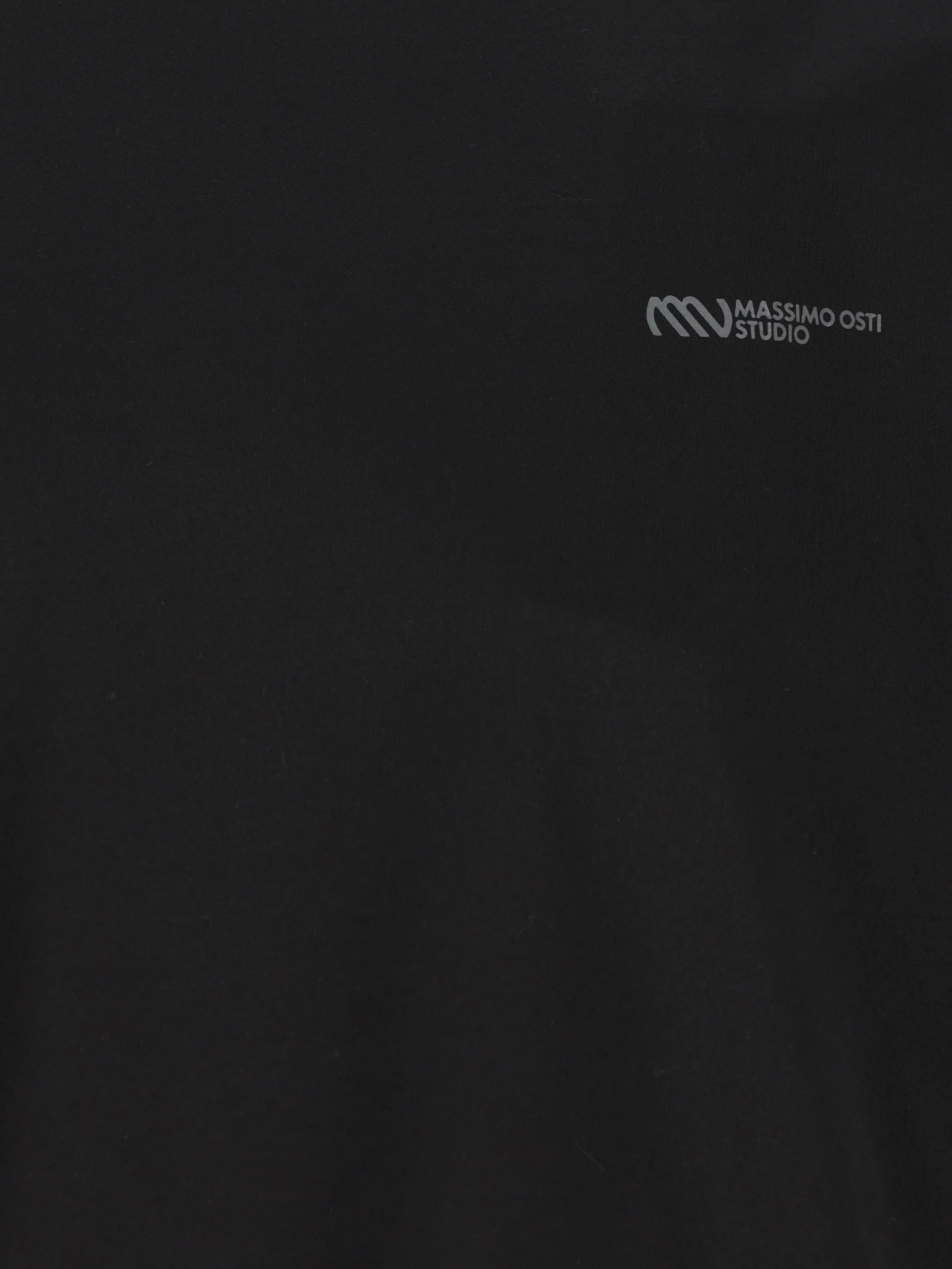 T-Shirt in cotone. 21MMTS019A 110521G999 MASSIMO OSTI STUDIO 