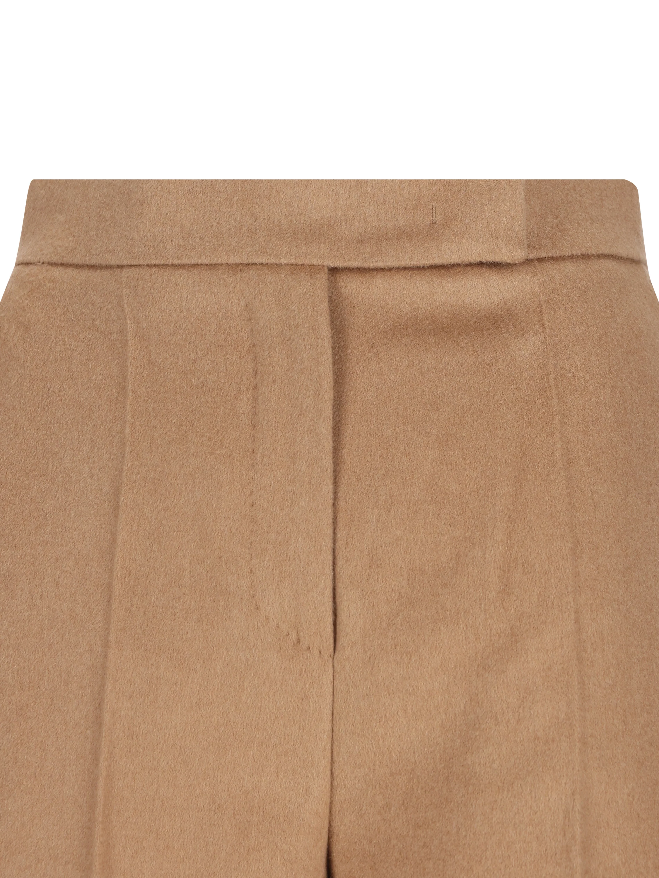 Pantalone Gamba Larga in cammello 2621136022600 001 MAX MARA 