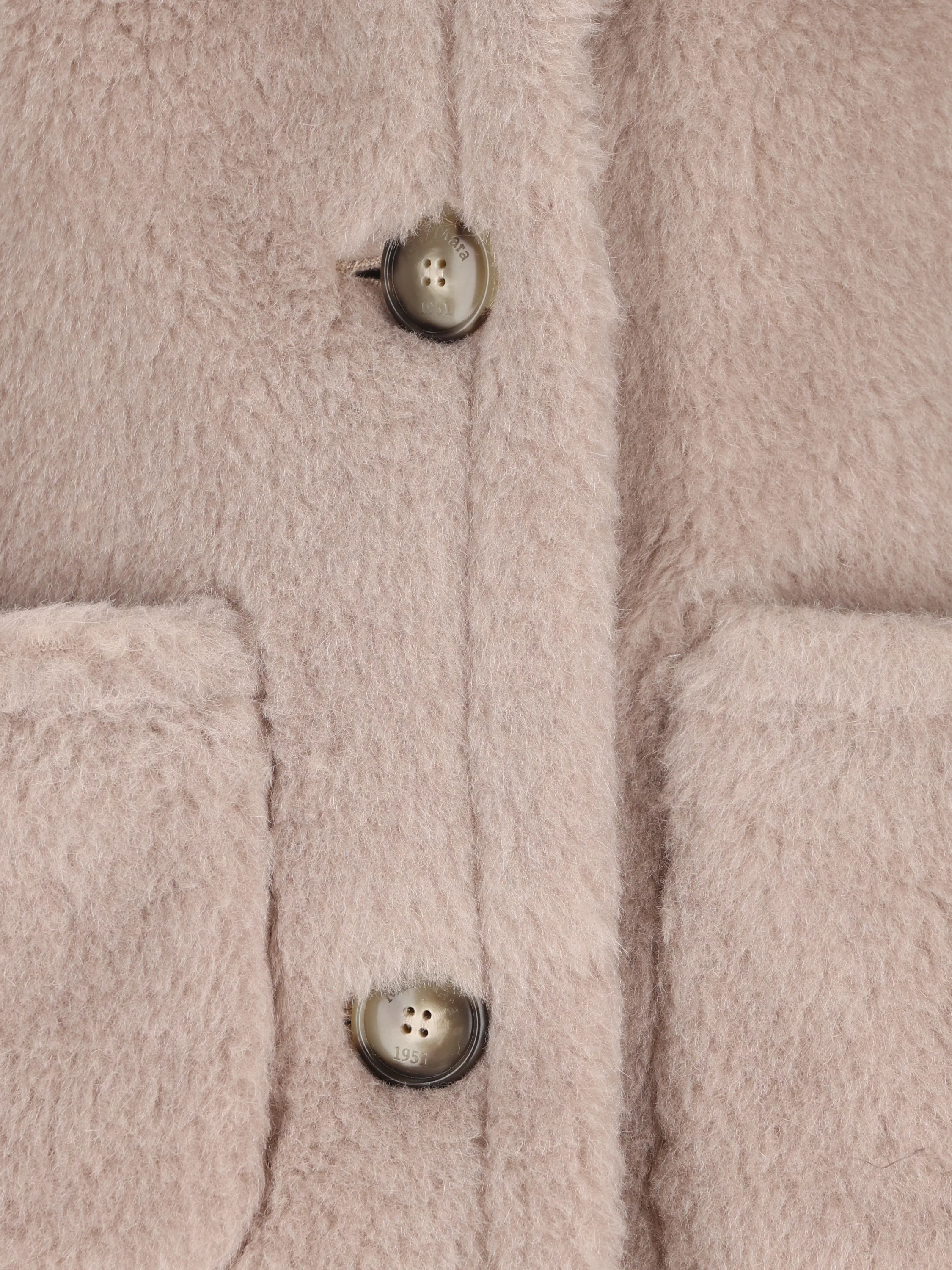 Cappa boxy in Teddy di alpaca e lana 2624736242600 002 MAX MARA 