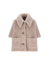 Cappa boxy in Teddy di alpaca e lana 2624736242600 002 MAX MARA 