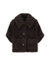 Cappa boxy in Teddy di alpaca e lana 2624736242600 014 MAX MARA 