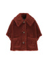 Cappa boxy in Teddy di alpaca e lana 2624736242600 015 MAX MARA 