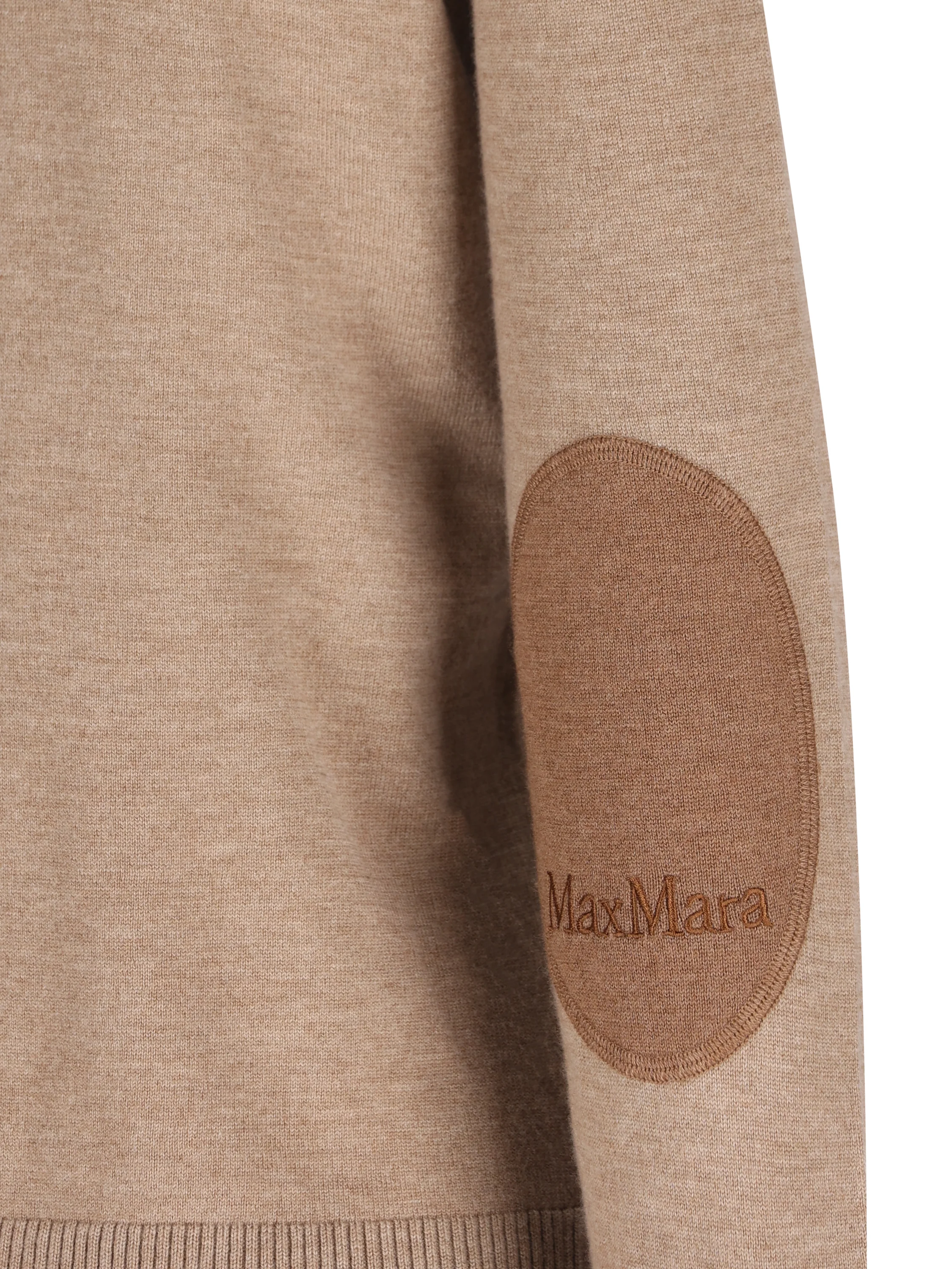 Dolcevita con toppe ai gomiti 2629366043600 003 S MAX MARA 