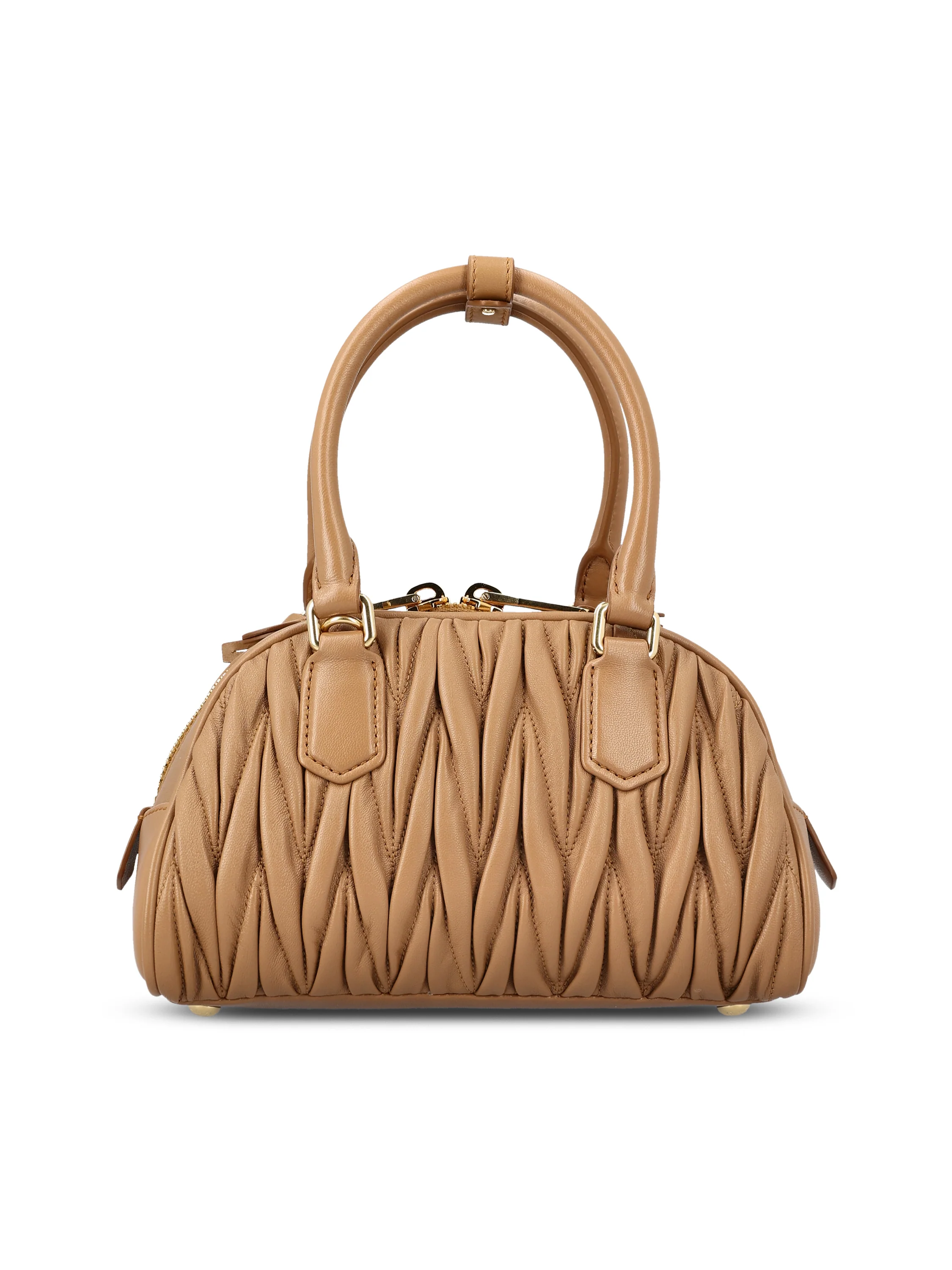 Borsa Arcadie in nappa matelassé 5BB191 AN88F098L MIU MIU 