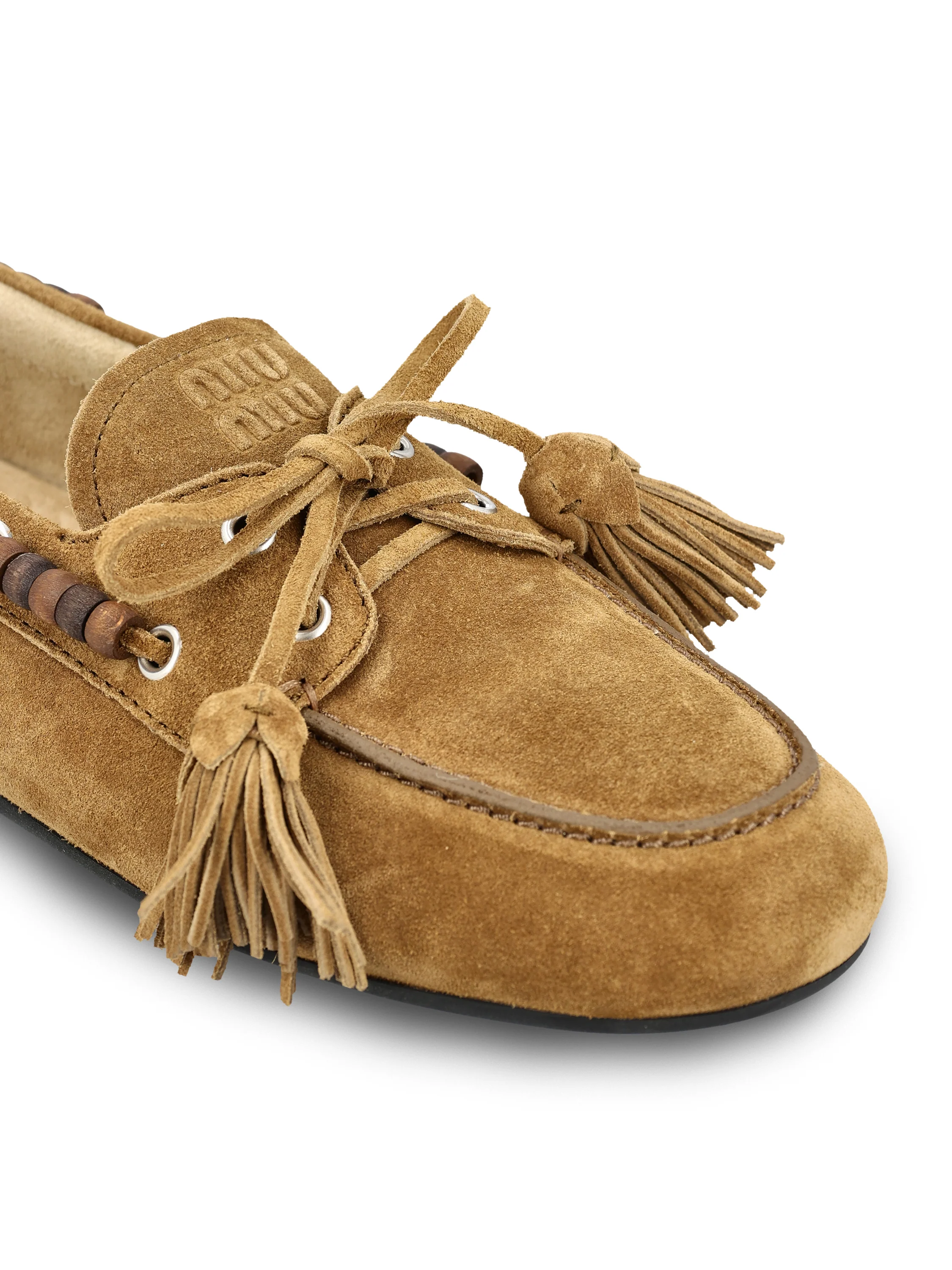 Scarpe realizzate in pelle di vitello. 5D518E 054F0393 MIU MIU 