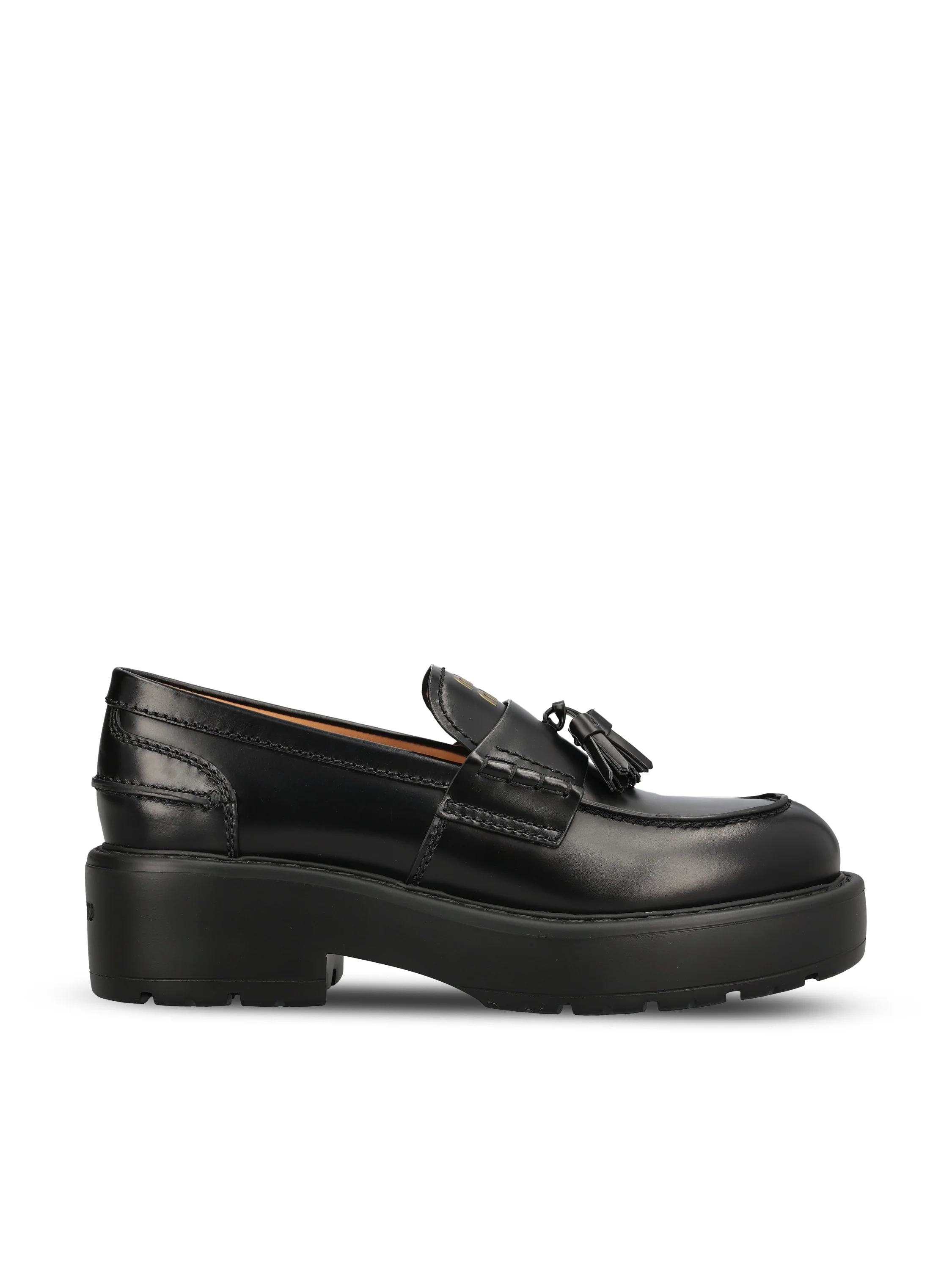 Mocassini realizzati in pelle. 5D743E B4LF0002 MIU MIU 