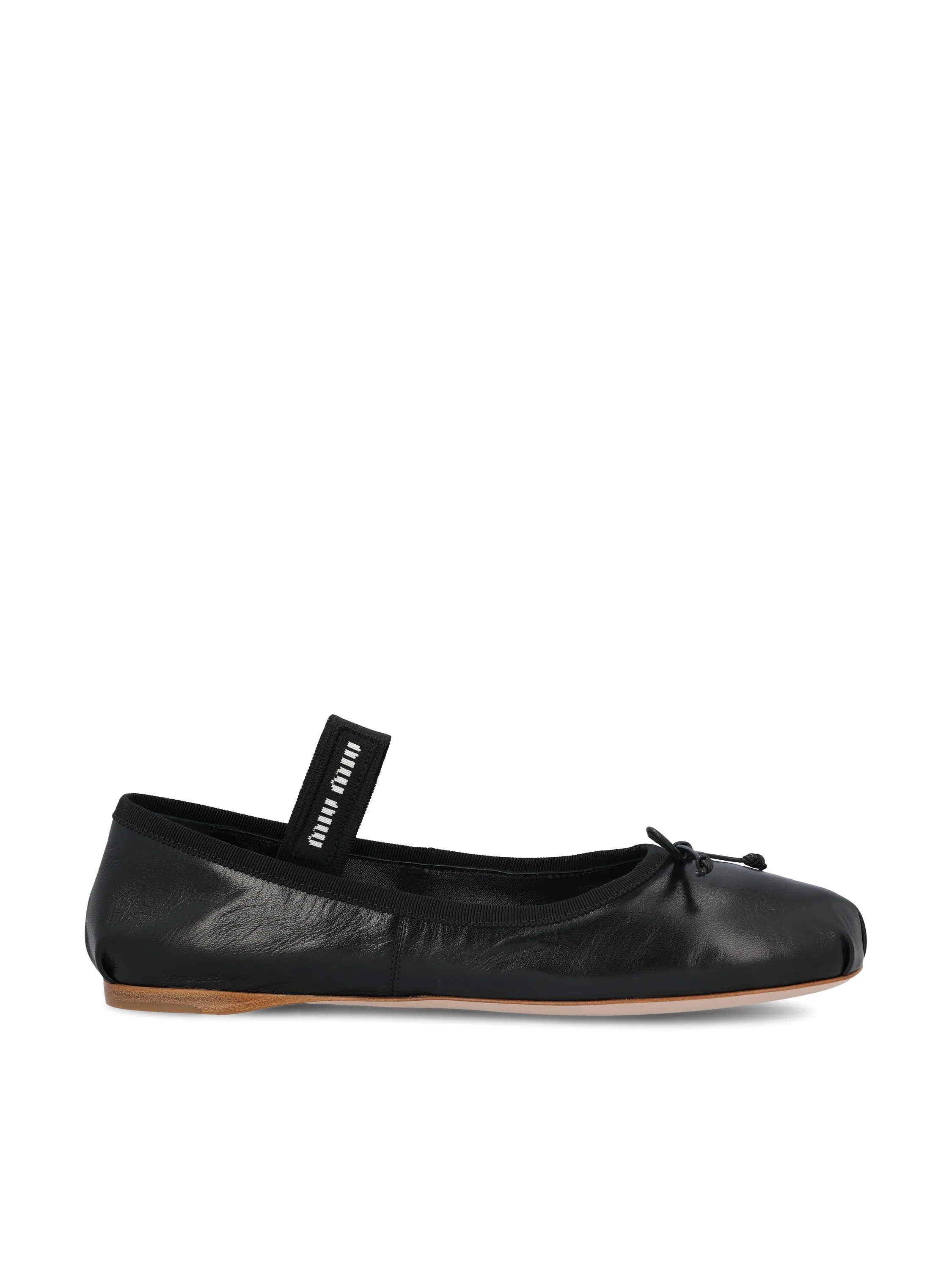 Ballerine in pelle 5F794D XUUF0002 MIU MIU 