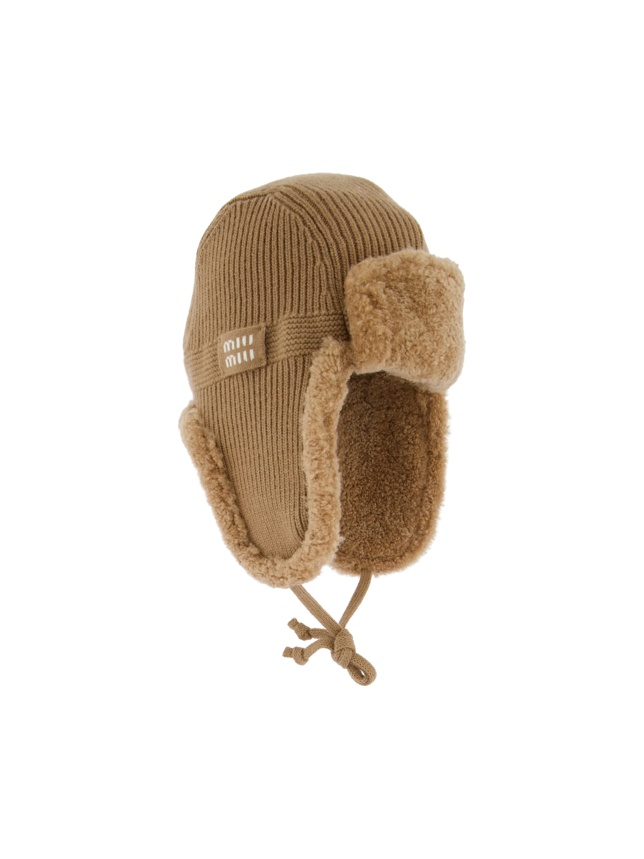 Cappello realizzato in lana e cashmere. 5HC386 2CSRF0040 MIU MIU