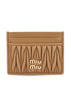 Portacarte realizzato in pelle. 5MC076 AFPPF098L MIU MIU 