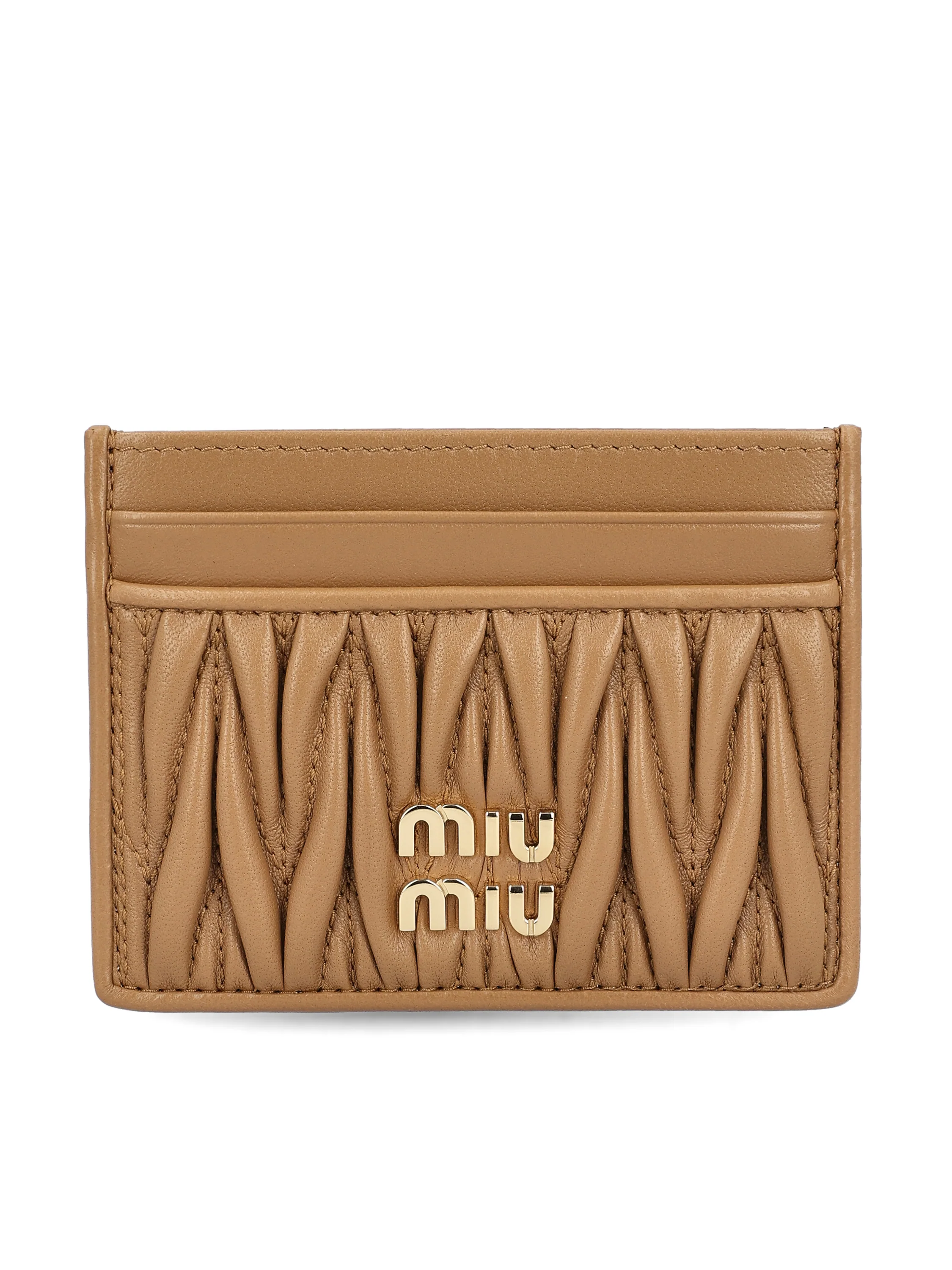 Portacarte realizzato in pelle. 5MC076 AFPPF098L MIU MIU 