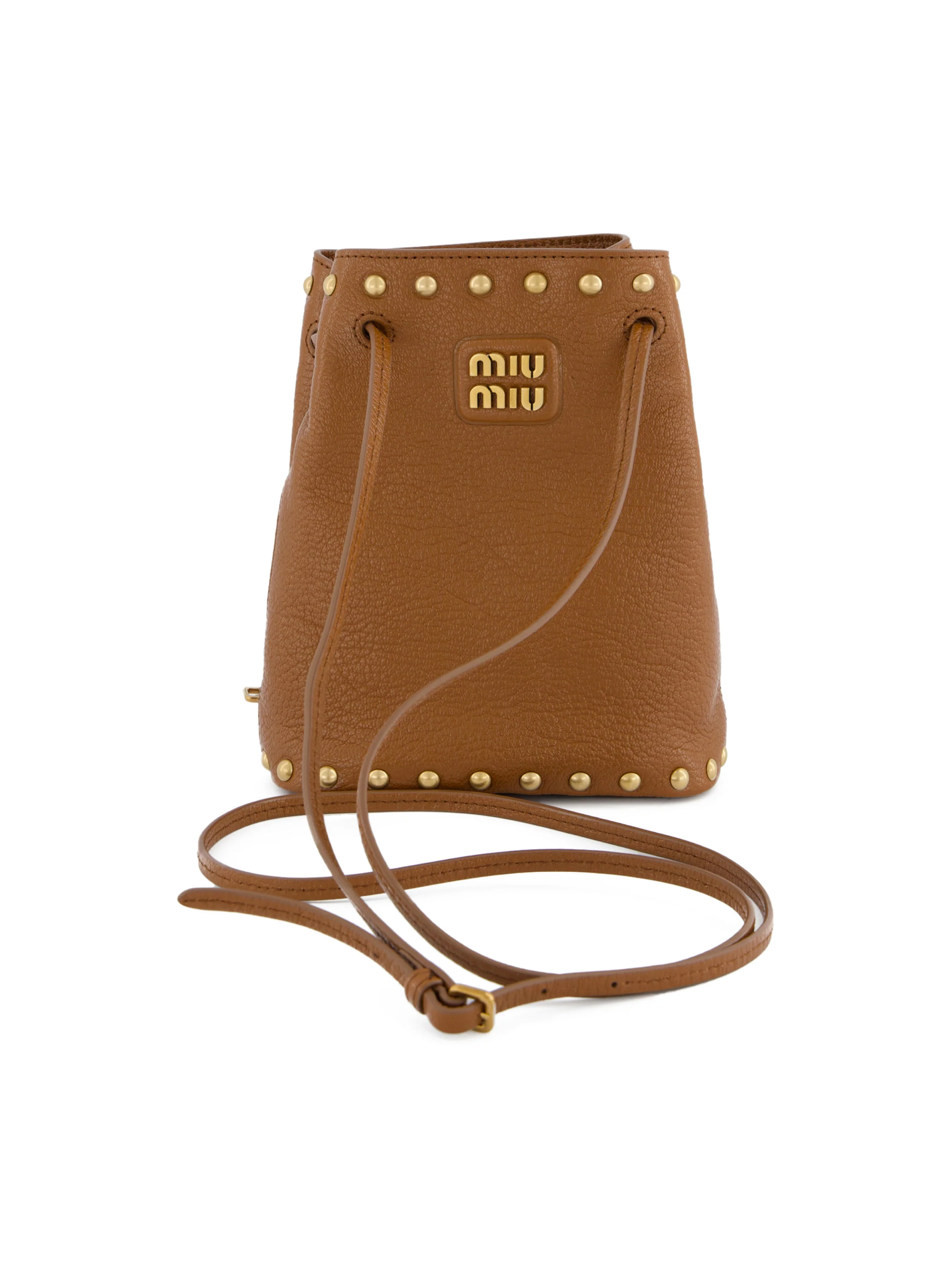 Pouch realizzata in pelle. 5NF460 2ZSQF0134 MIU MIU 