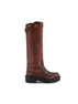 Stivali in pelle 5W767E 5ODF0201 MIU MIU 