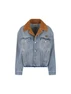 Blouson realizzato in denim. GWB313 196YF0013 MIU MIU 