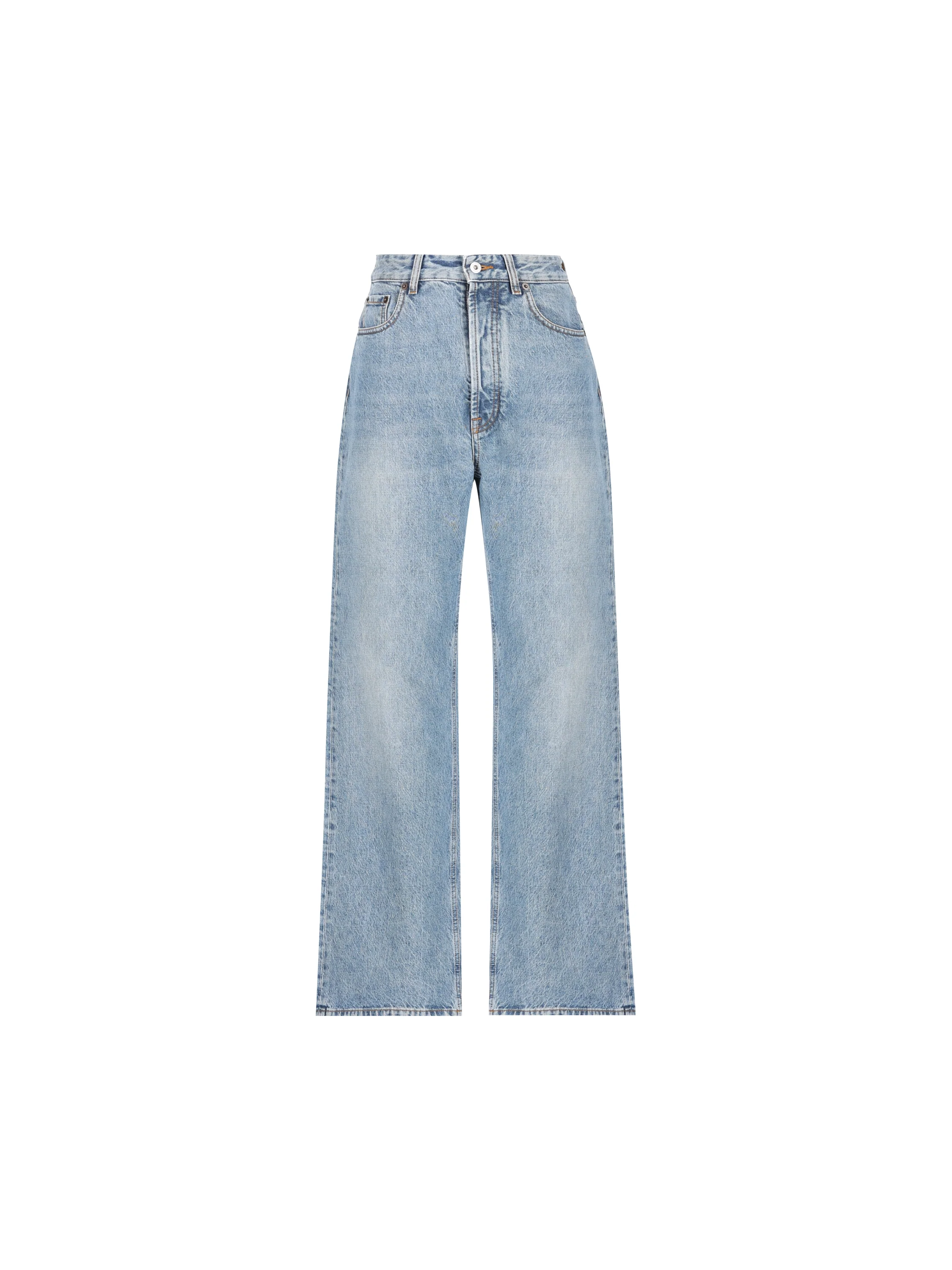 Pantaloni realizzati in cotone. GWP500 1NLCF0008 MIU MIU 