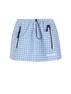 Minigonna realizzata in poliestere. MG2518 6375F0UB3 MIU MIU 