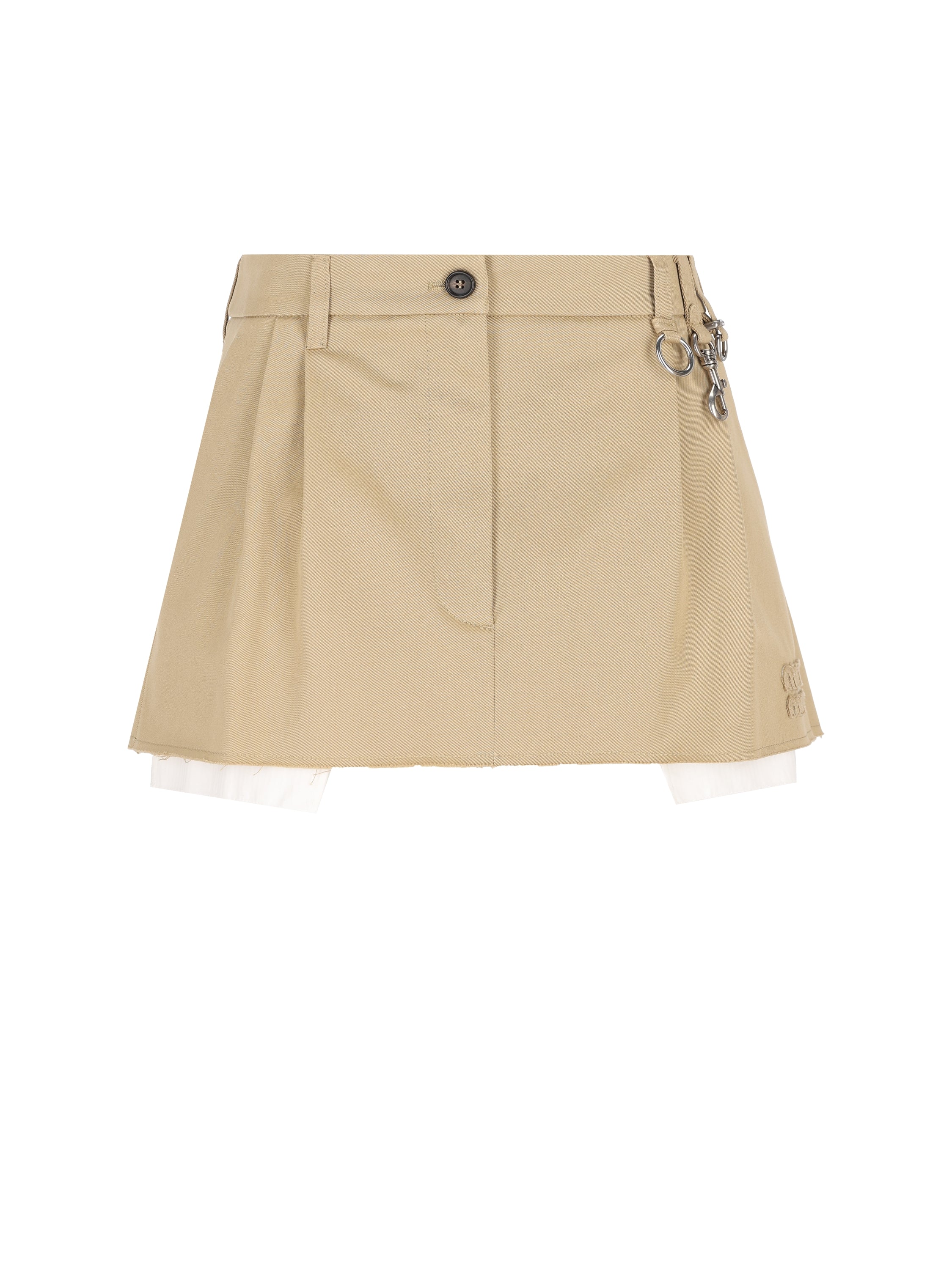 Gonna in cotone. MG2690 1UPXF0065 MIU MIU 