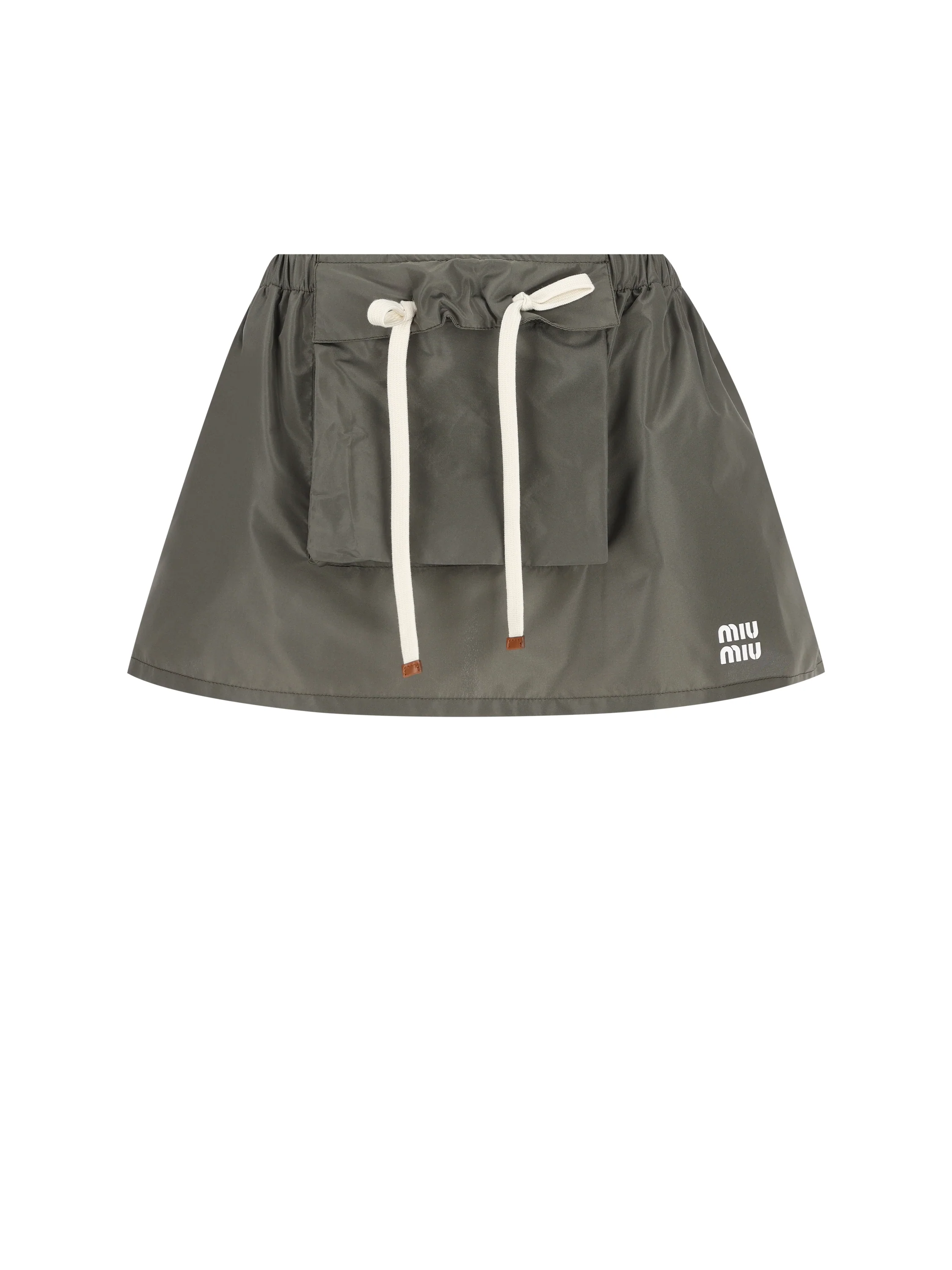 Minigonna realizzata in tela. MG2704 121IF0414 MIU MIU 