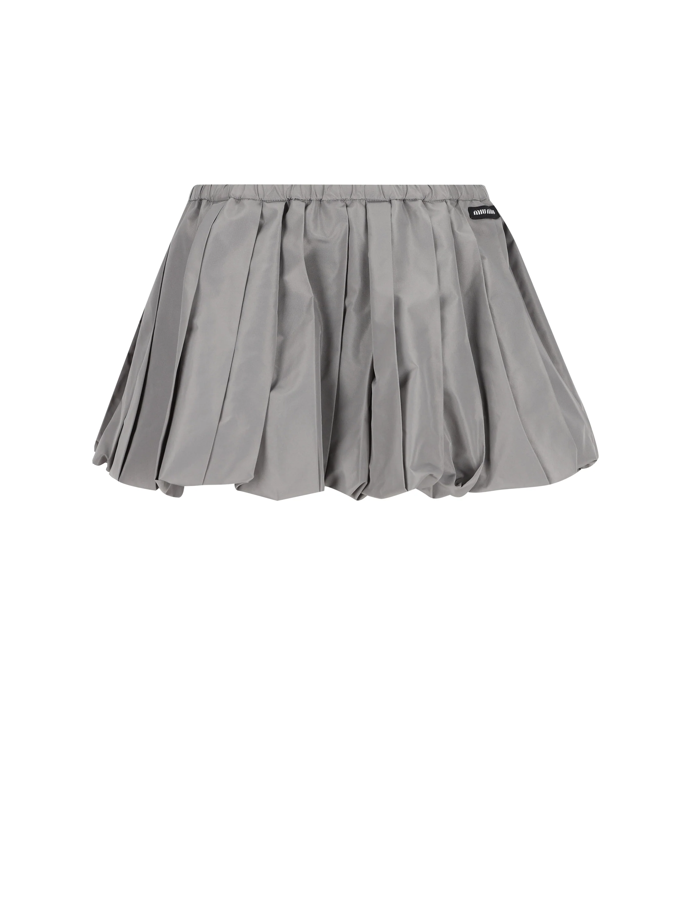 Minigonna realizzata in poliestere. MG2723 121IF0112 MIU MIU 