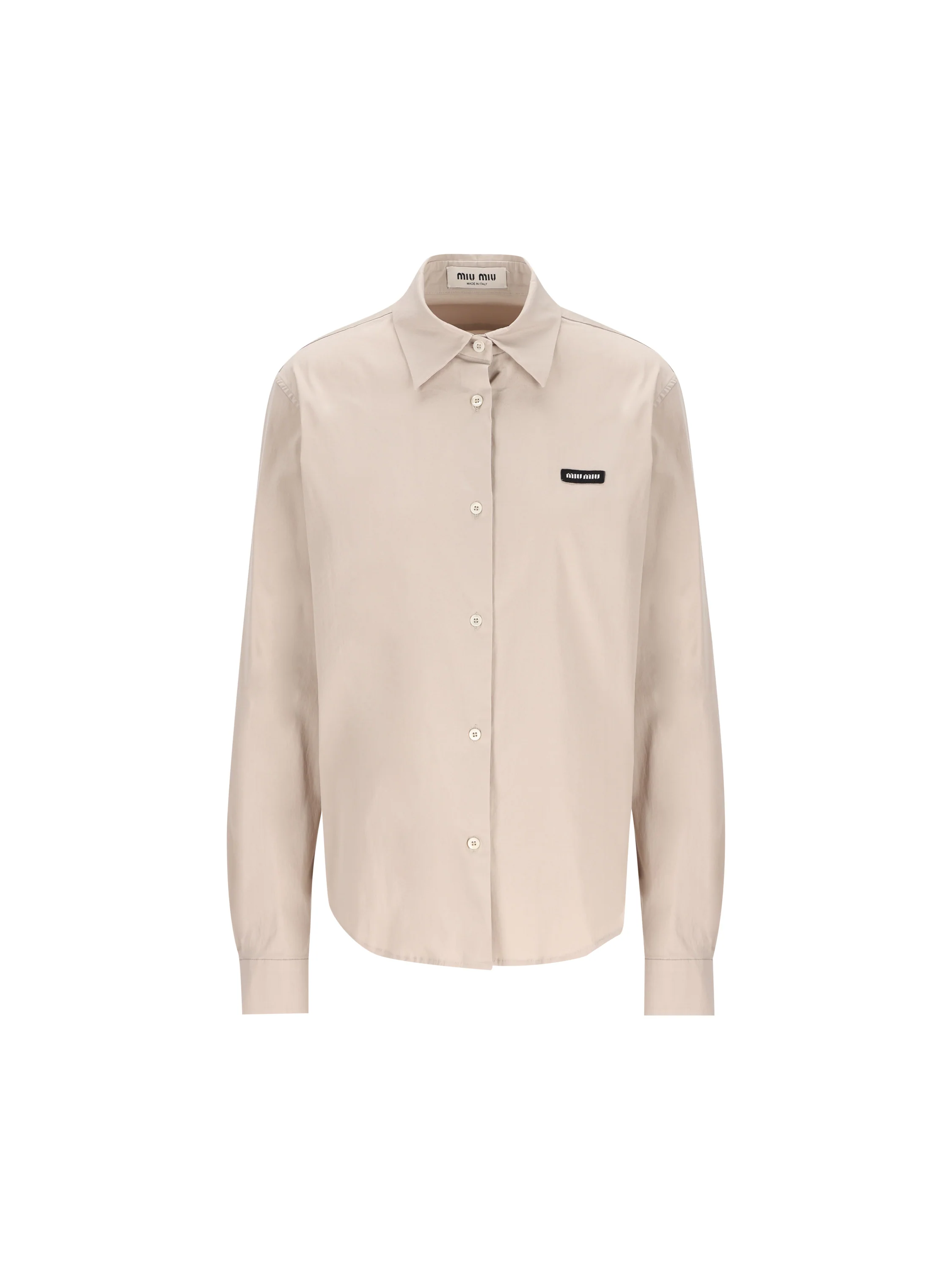 Camicia in Popeline stretch MK2061 6472F0A08 MIU MIU 